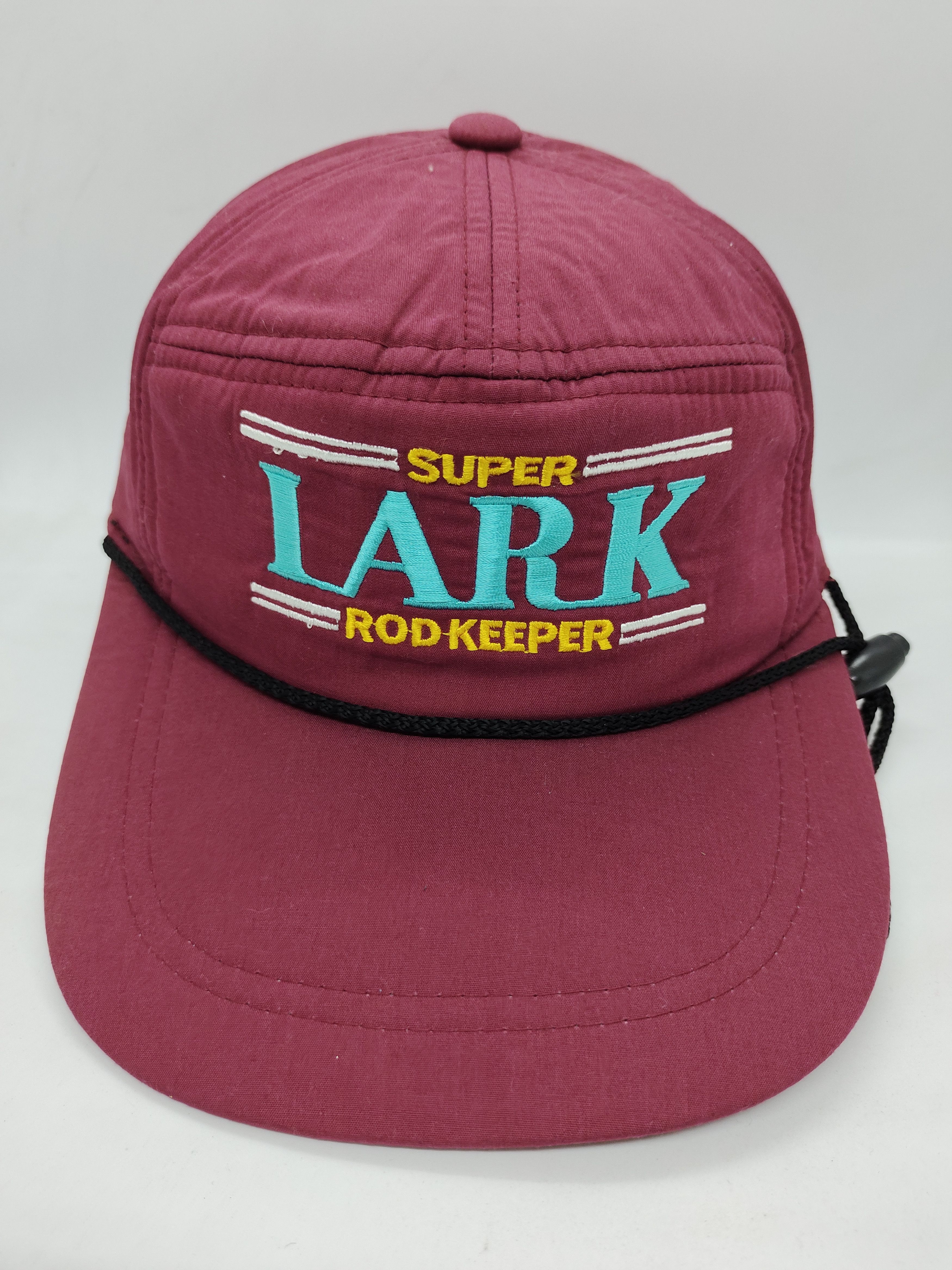 Vintage Vintage LARK Super Rod Keeper Cap Hat Adjustable Size ONE SIZE - 3 Thumbnail