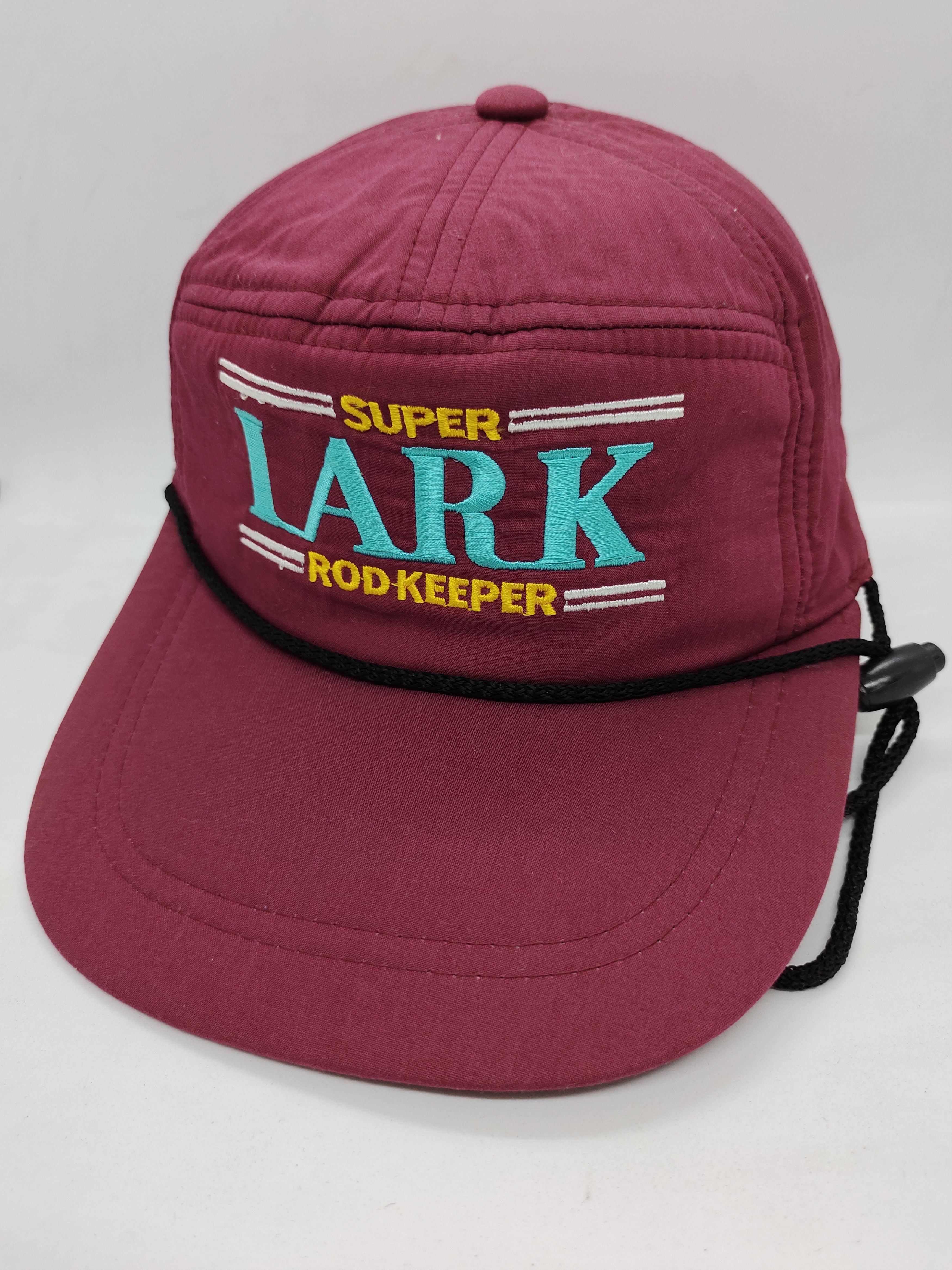 Vintage Vintage LARK Super Rod Keeper Cap Hat Adjustable Size ONE SIZE - 2 Thumbnail