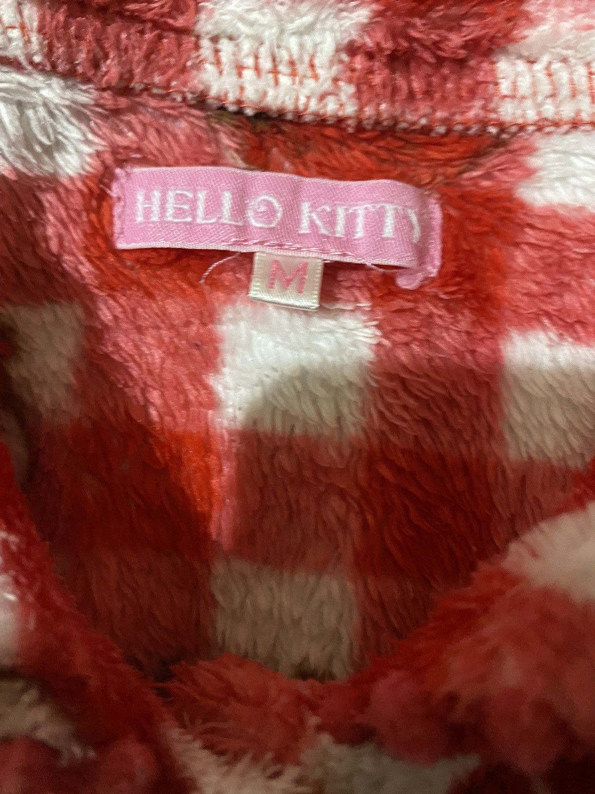 Japanese Brand Japanese Hello Kitty Fleece Aop Button Shirt Size M / US 6-8 / IT 42-44 - 7 Thumbnail