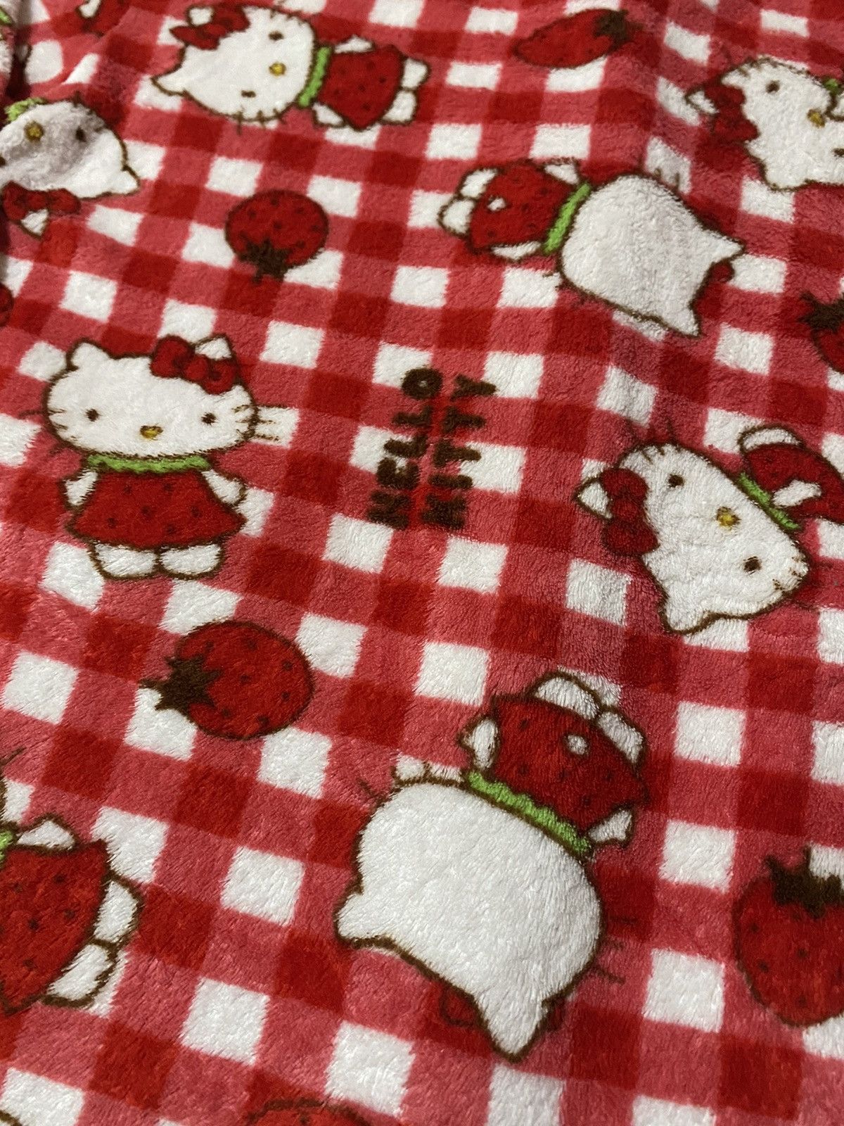 Japanese Brand Japanese Hello Kitty Fleece Aop Button Shirt Size M / US 6-8 / IT 42-44 - 6 Thumbnail