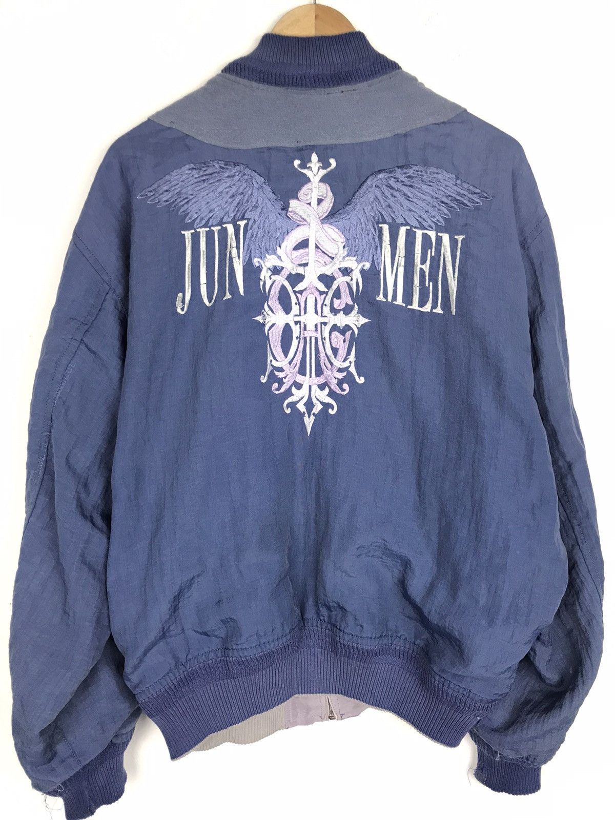 Japanese Brand × Jun Takahashi 🇯🇵Vintage Jun Men By Jun Takahashi Reversible Jacket Size US L / EU 52-54 / 3 - 1 Thumbnail
