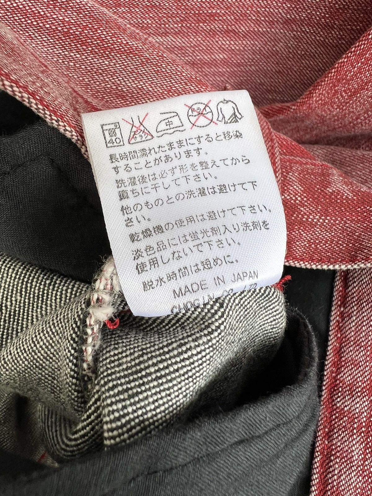 Schlussel Vintage Schlussel Japan Fade Red Denim Flare Jeans Size US 30 / EU 46 - 23 Thumbnail