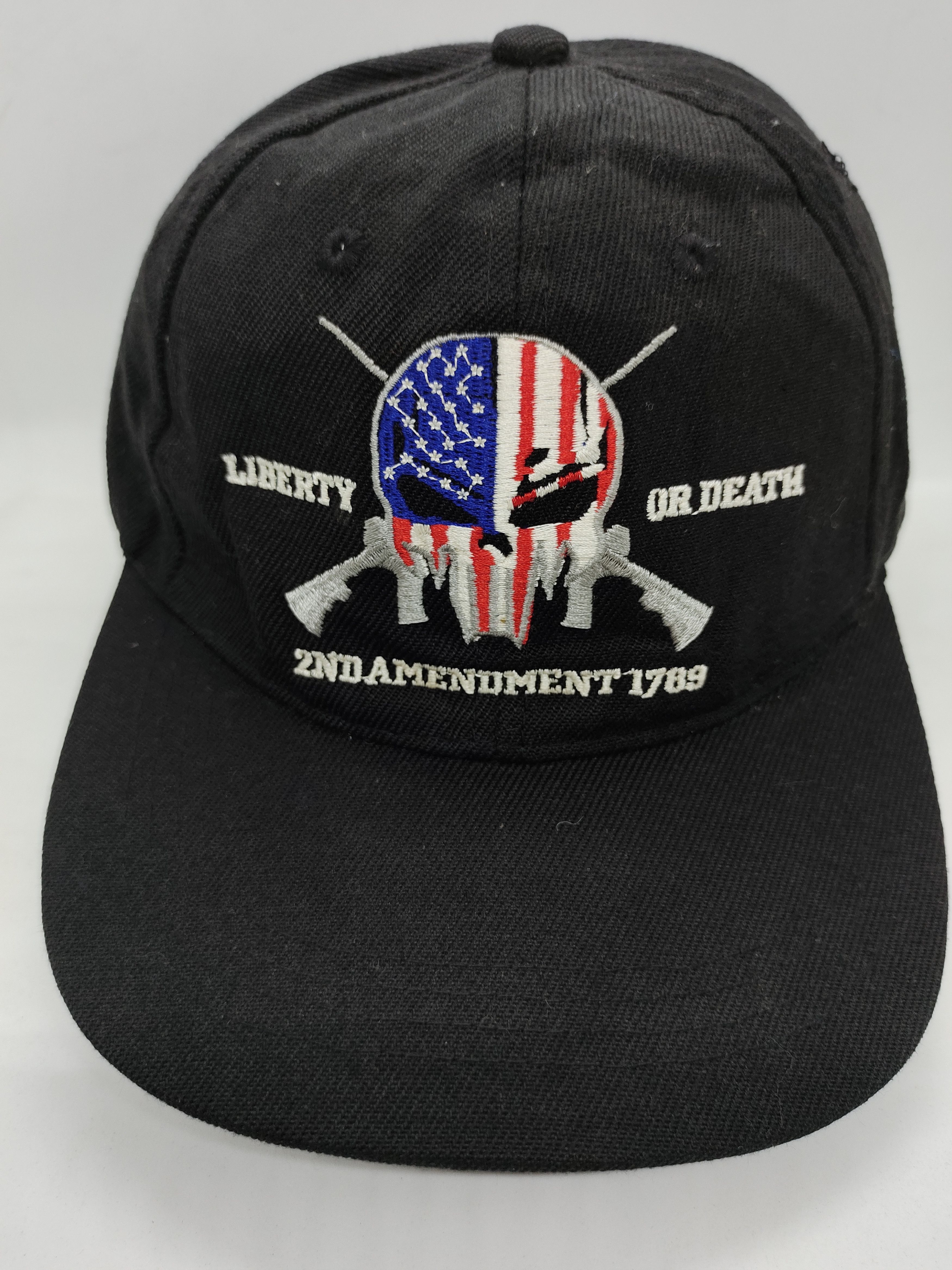 Other 2nd Amendment Demon Military Embroidered Cap Hat Adjustable Size ONE SIZE - 3 Thumbnail