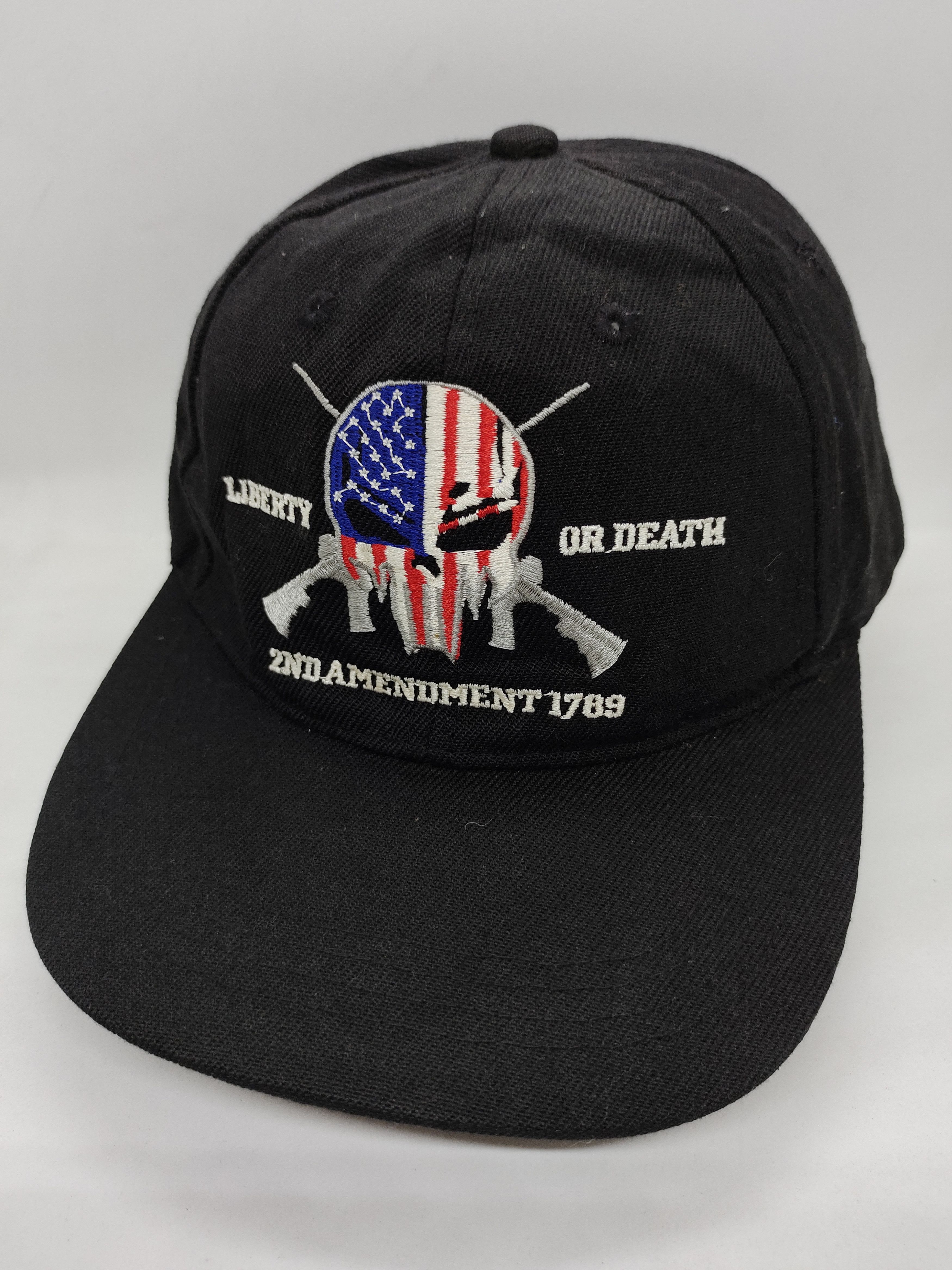Other 2nd Amendment Demon Military Embroidered Cap Hat Adjustable Size ONE SIZE - 2 Thumbnail