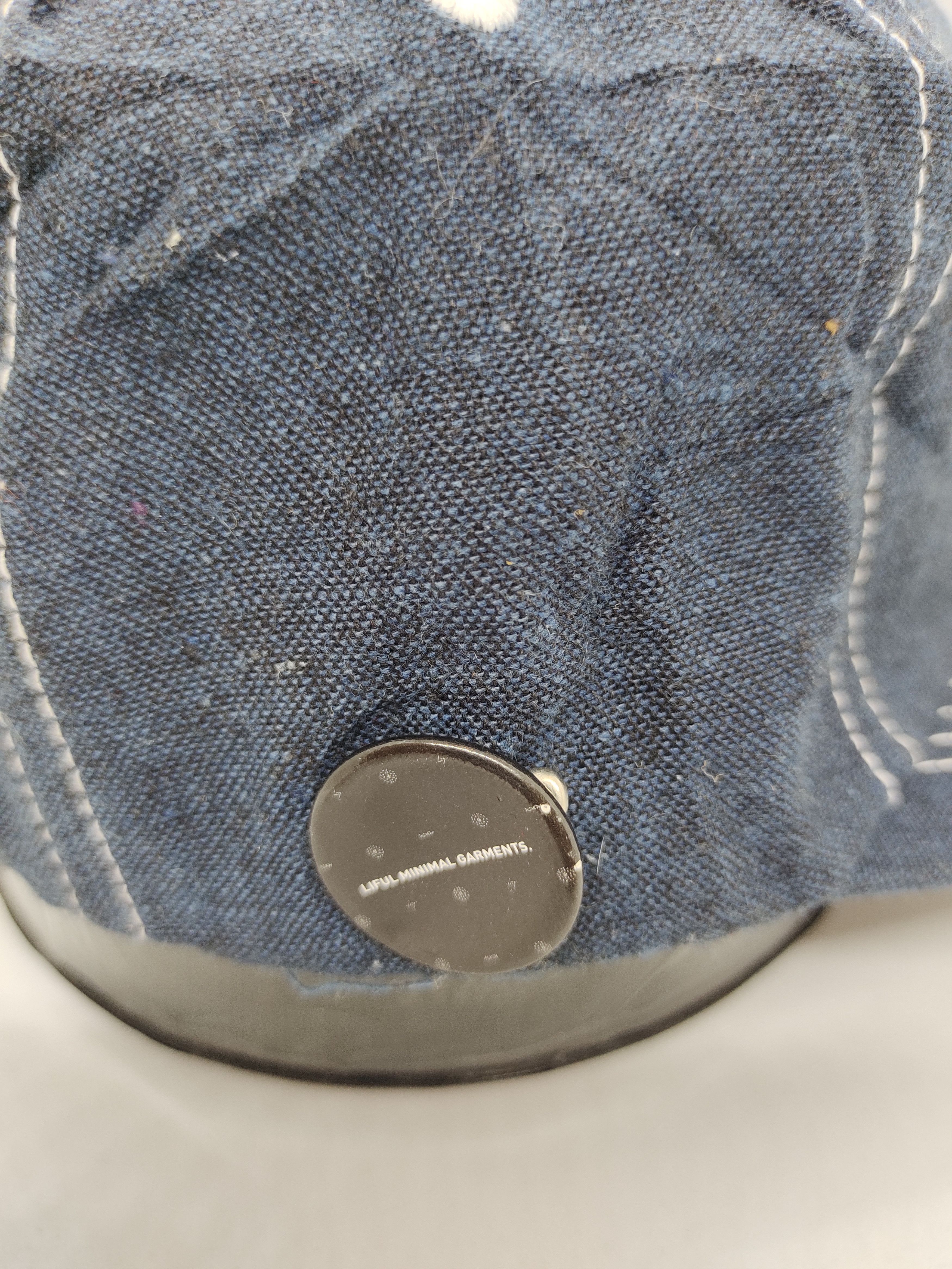 LIFUL MINIMAL GARMENTS Liful Minimal Garments 'N' Denim Cap Hat Adjustable Size ONE SIZE - 5 Thumbnail