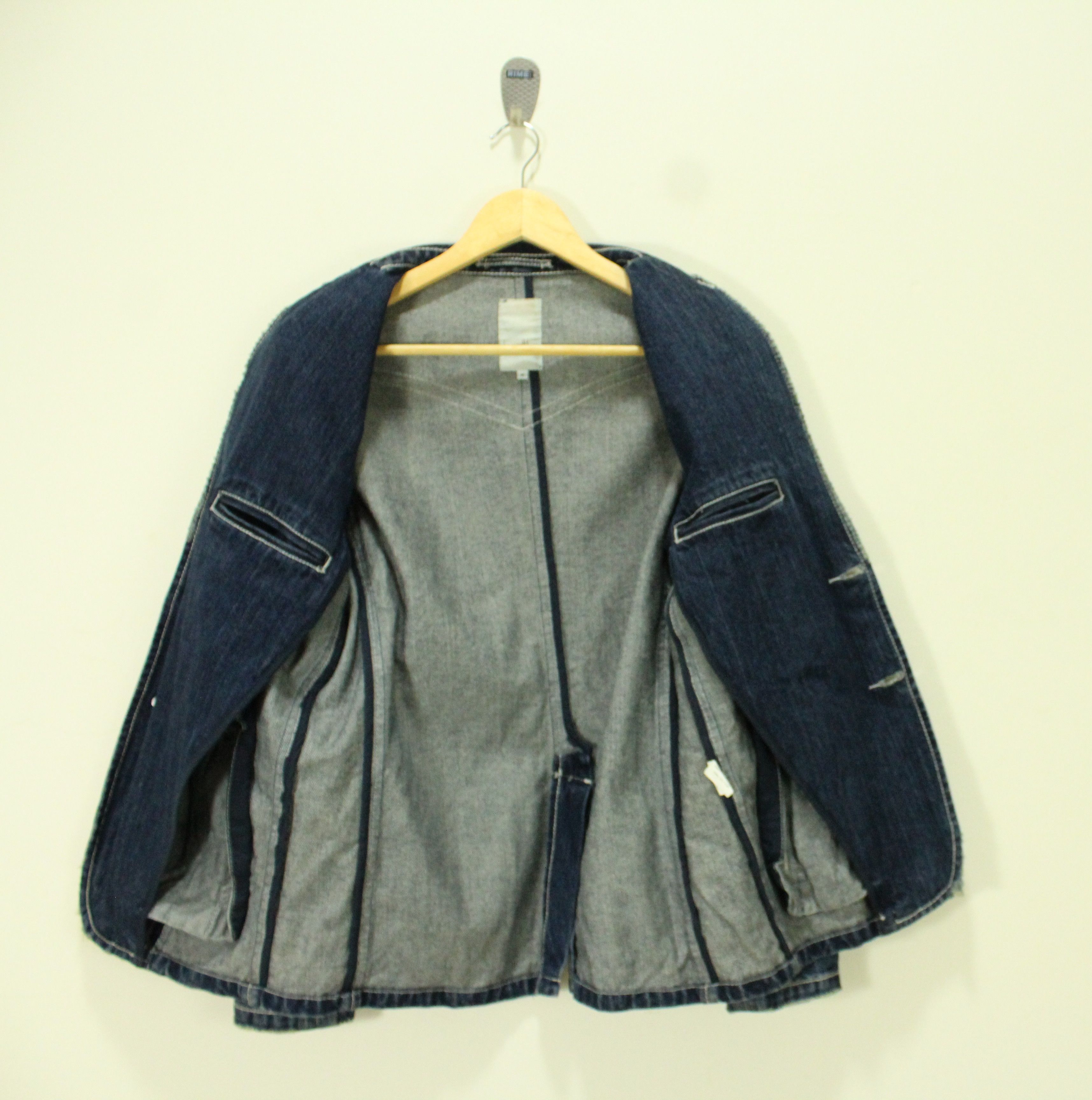 Japanese Brand HOUSE OF BLUES Jacket Blazer Coat Distressed Sunfaded Size US S / EU 44-46 / 1 - 8 Thumbnail