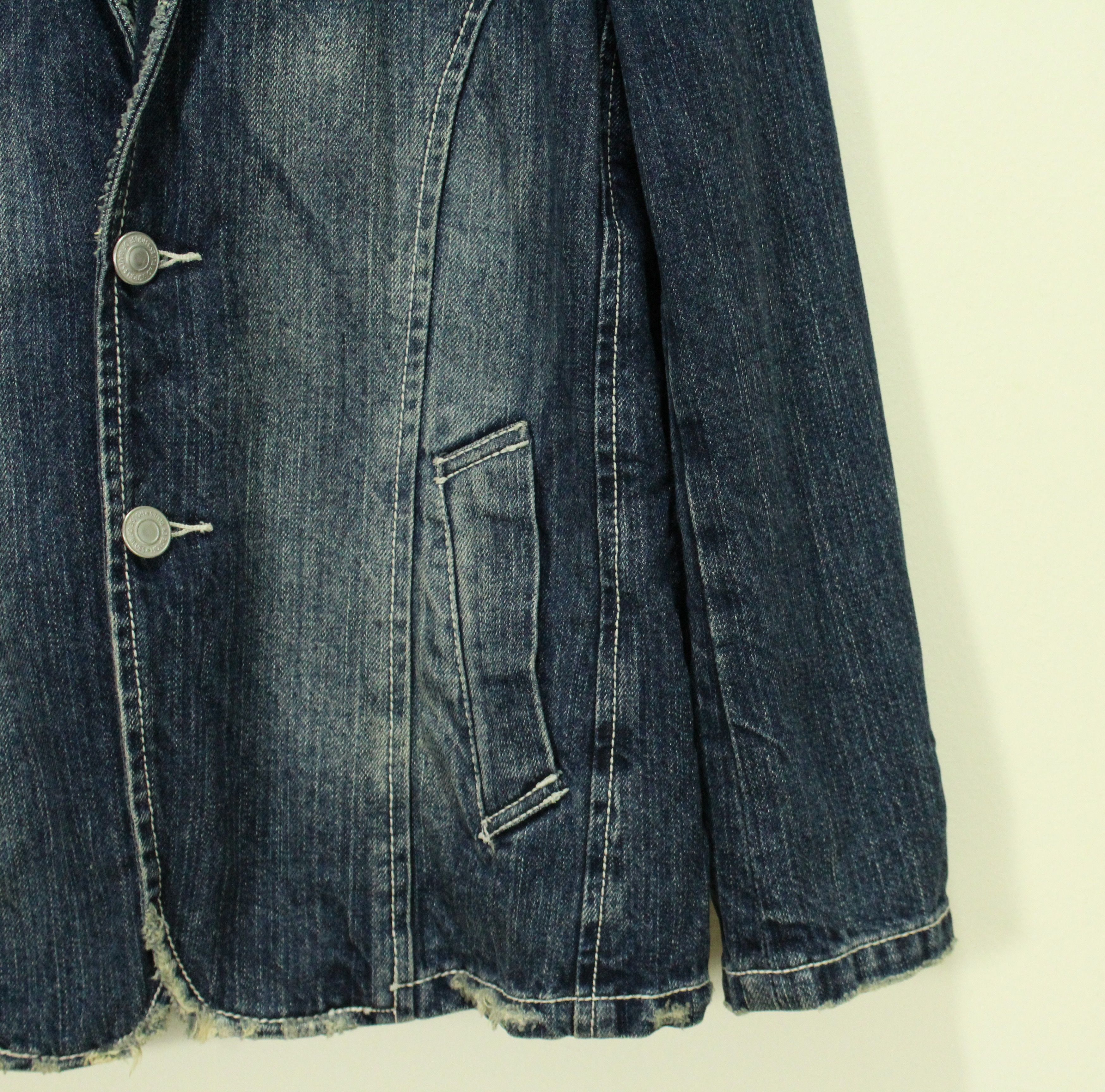 Japanese Brand HOUSE OF BLUES Jacket Blazer Coat Distressed Sunfaded Size US S / EU 44-46 / 1 - 5 Thumbnail
