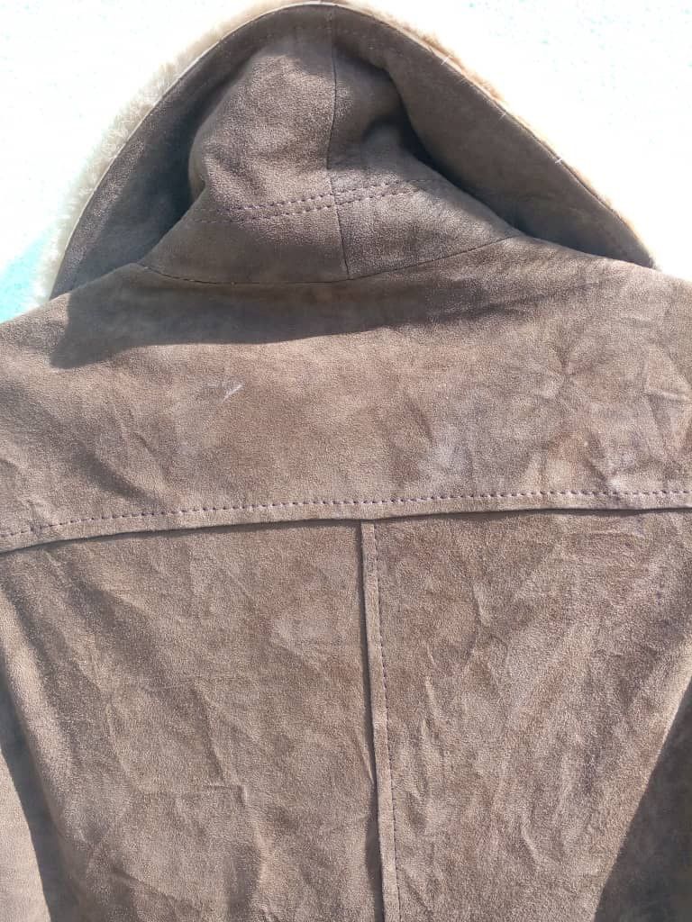 Genuine Leather VINTAGE PARTINA LEATHER FAUX FUR SHERLING JACKET Size US XS / EU 42 / 0 - 19 Thumbnail