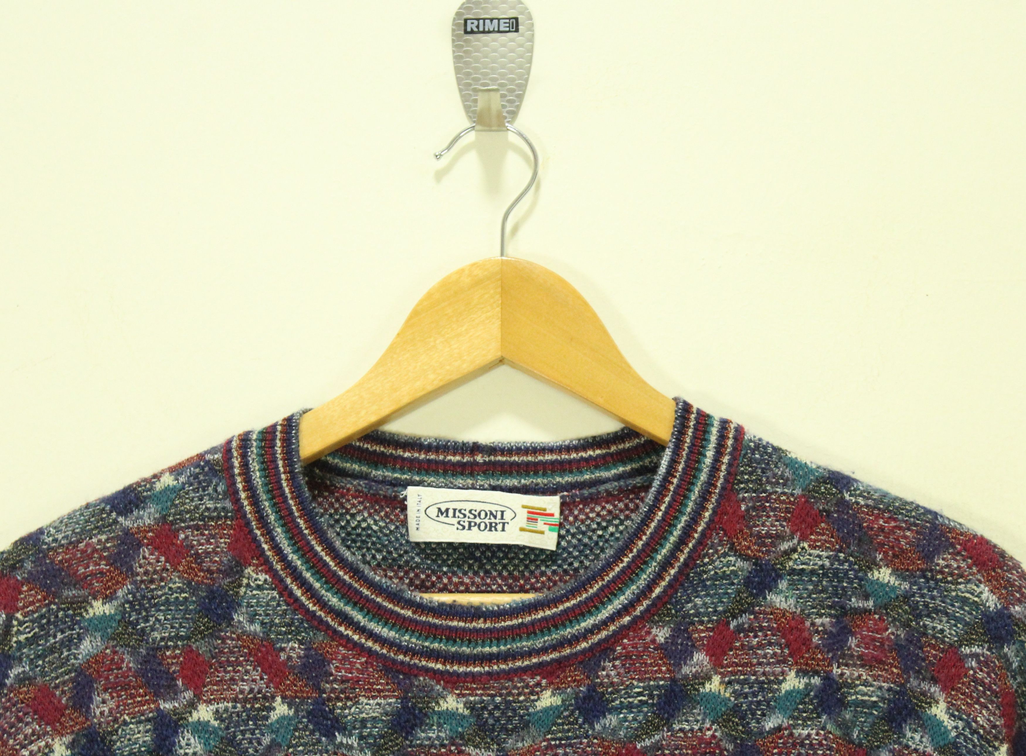 Missoni MISSONI SPORT Knit Sweater Wool Blend Size US M / EU 48-50 / 2 - 4 Thumbnail