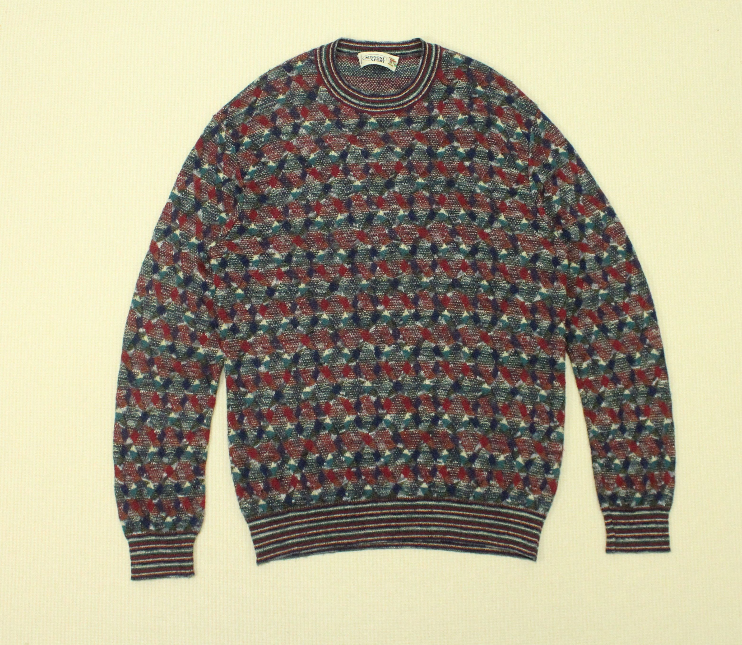 Missoni MISSONI SPORT Knit Sweater Wool Blend Size US M / EU 48-50 / 2 - 2 Thumbnail