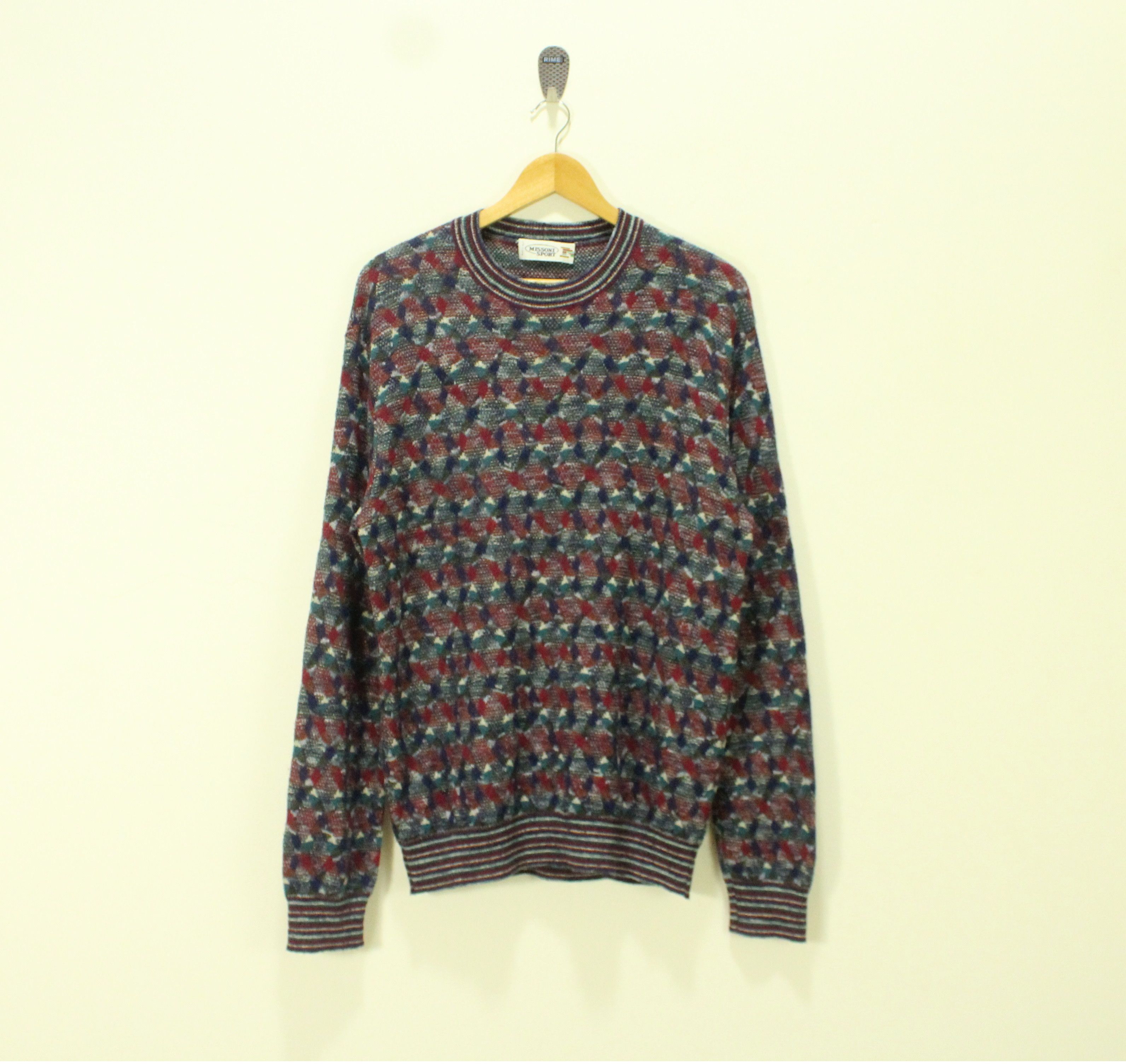 Missoni MISSONI SPORT Knit Sweater Wool Blend Size US M / EU 48-50 / 2 - 1 Thumbnail