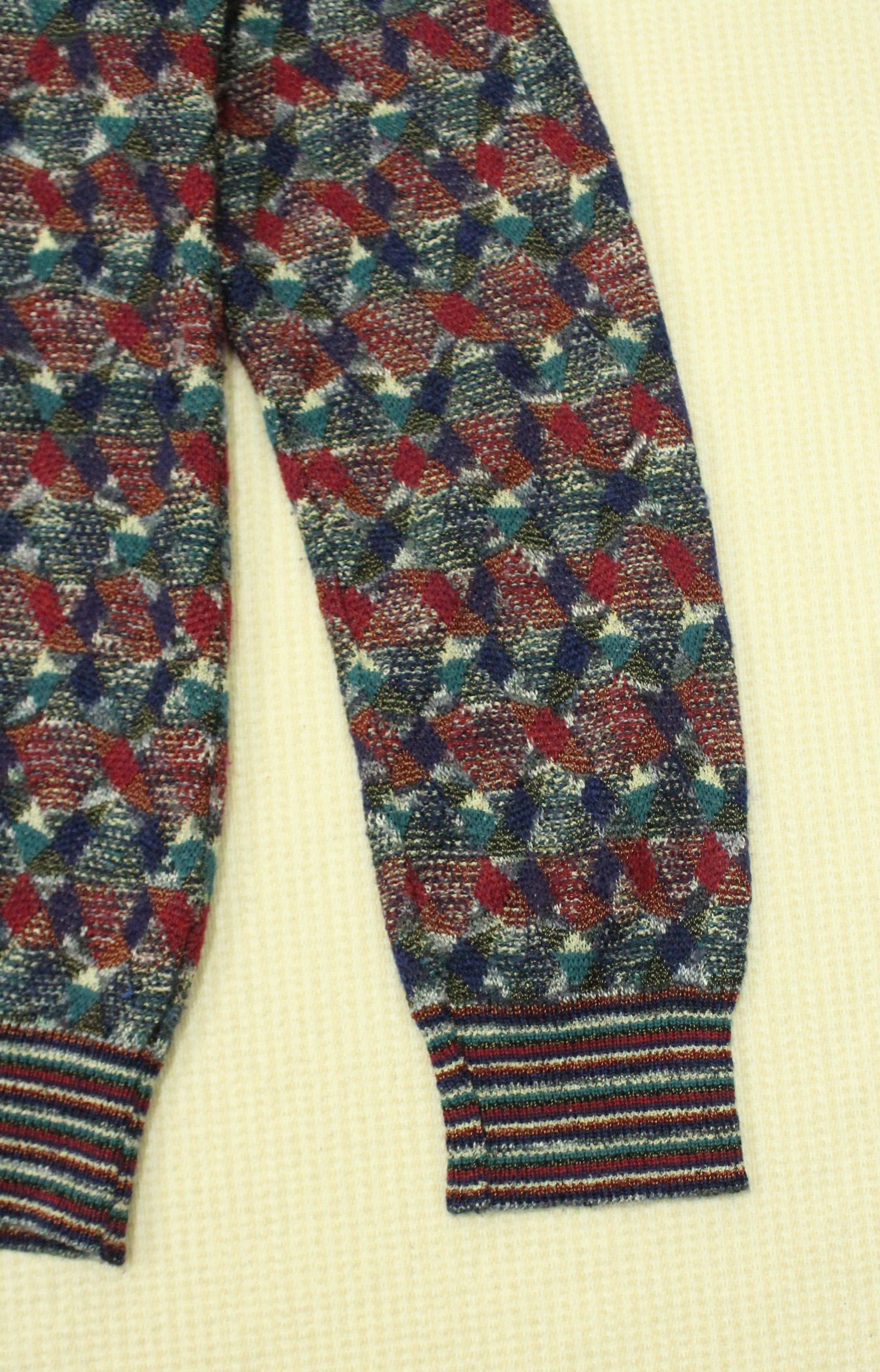 Missoni MISSONI SPORT Knit Sweater Wool Blend Size US M / EU 48-50 / 2 - 9 Thumbnail