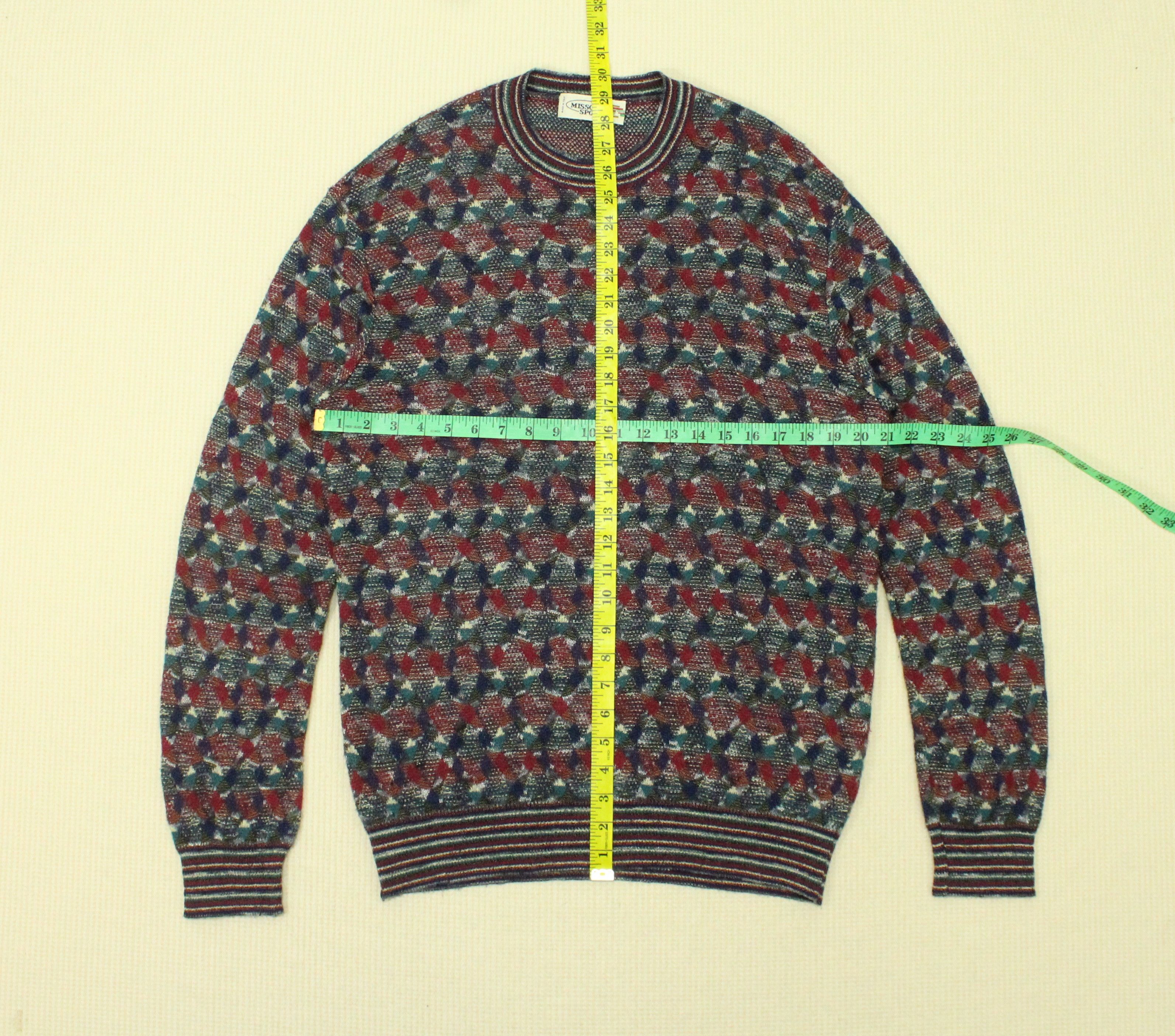 Missoni MISSONI SPORT Knit Sweater Wool Blend Size US M / EU 48-50 / 2 - 18 Thumbnail
