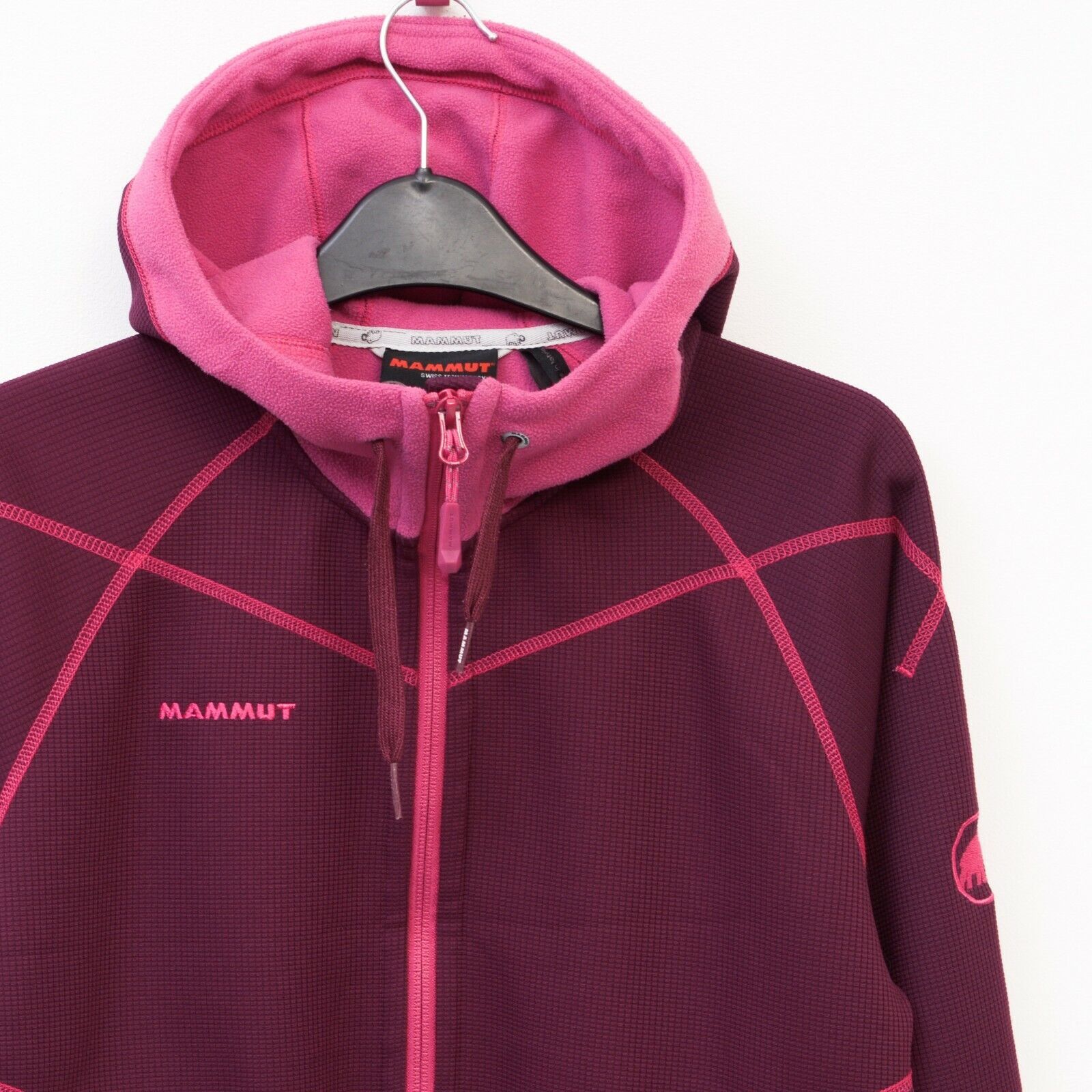Mammut Women L Fleece Zip Up Jacket Cardigan Sweatshirt Top Lady Size L / US 10 / IT 46 - 2 Thumbnail