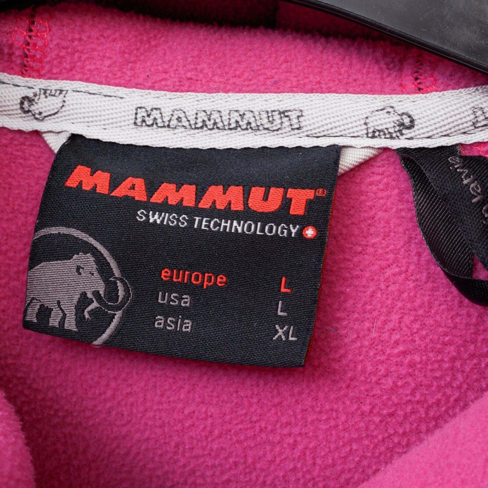 Mammut Women L Fleece Zip Up Jacket Cardigan Sweatshirt Top Lady Size L / US 10 / IT 46 - 5 Thumbnail