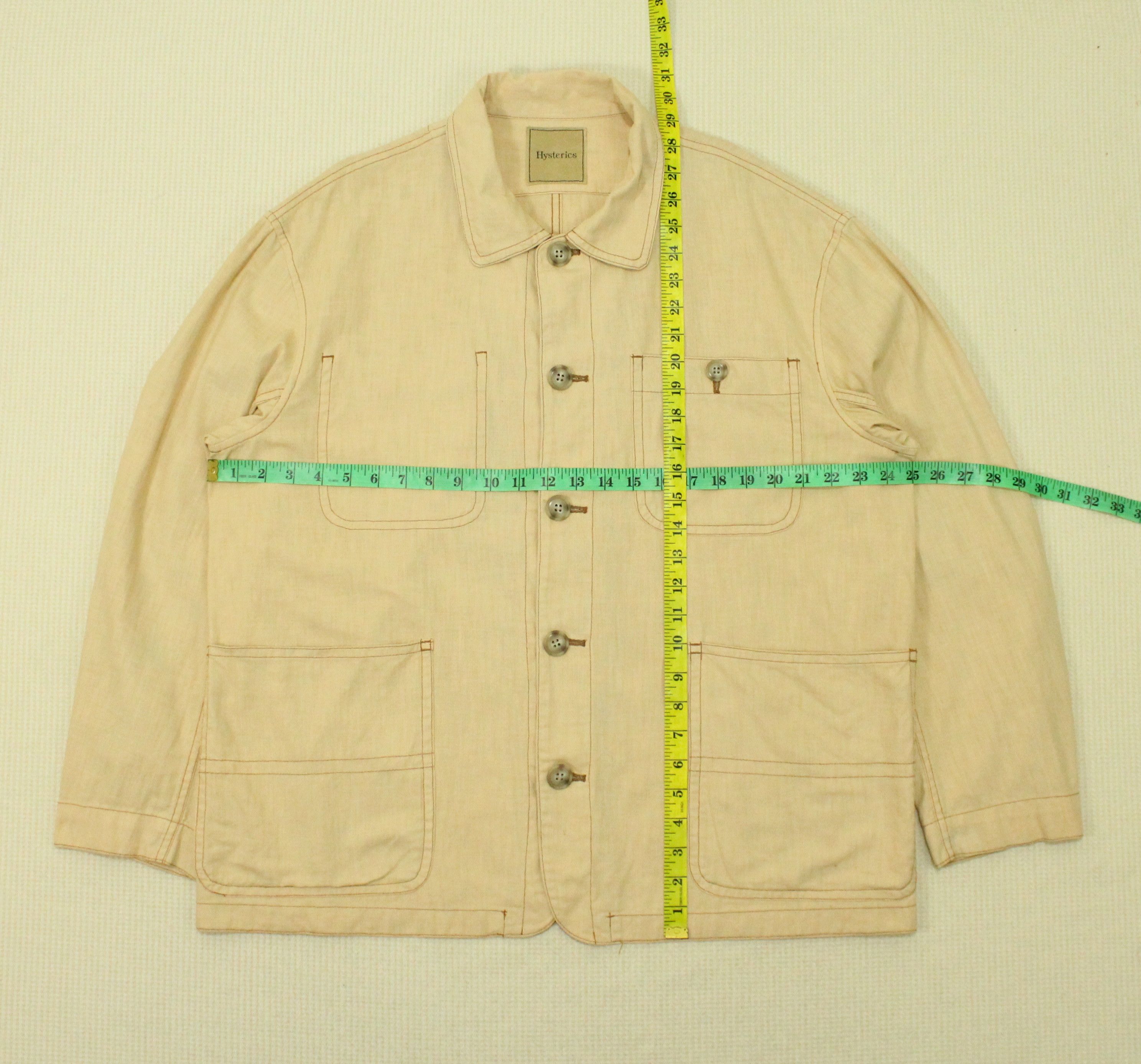 Hysteric Glamour HYSTERIC GLAMOUR Shirt Worker Chore Hysterics Vintage Size US L / EU 52-54 / 3 - 12 Thumbnail