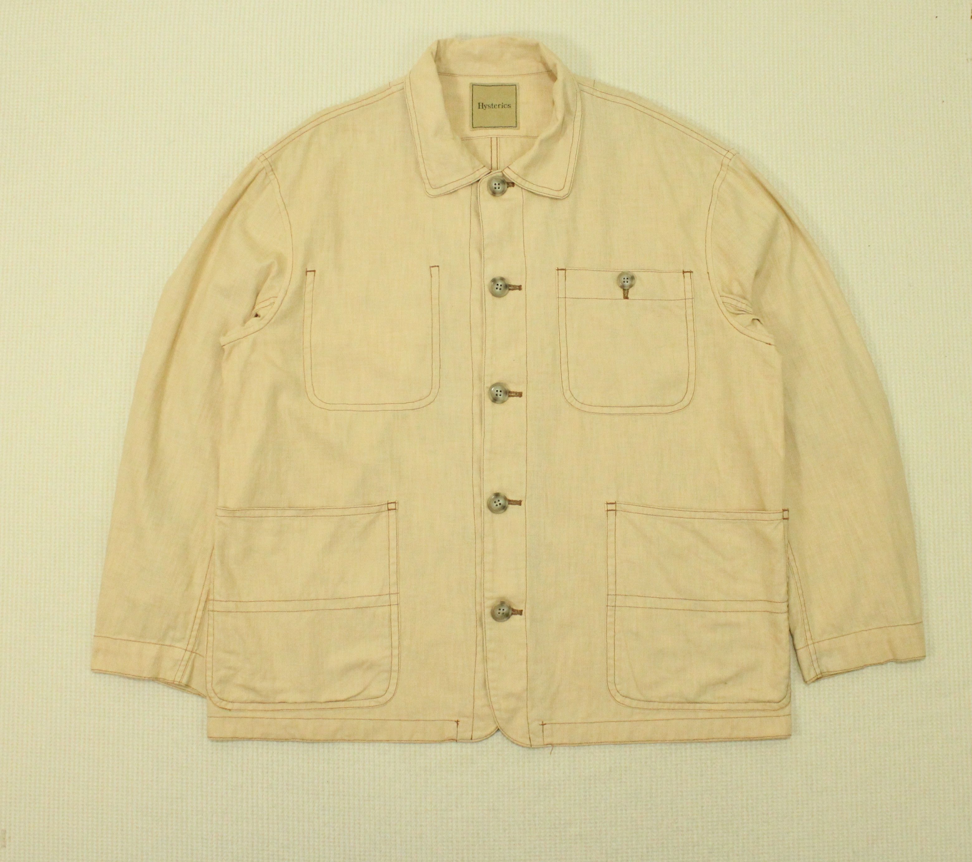 Hysteric Glamour HYSTERIC GLAMOUR Shirt Worker Chore Hysterics Vintage Size US L / EU 52-54 / 3 - 8 Thumbnail