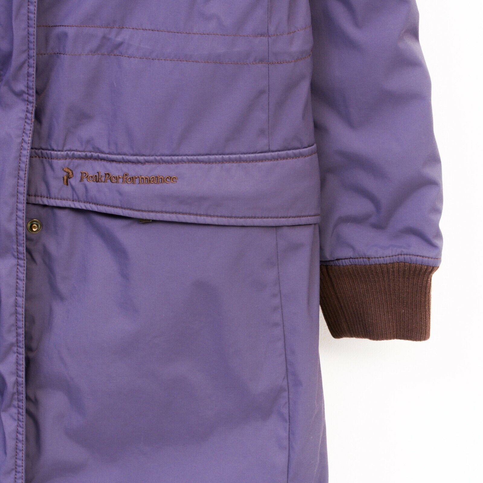 Peak Performance ISA PARK Women's Jacket Coat Hooded Outdoor Zip Long Size S / US 4 / IT 40 - 4 Thumbnail