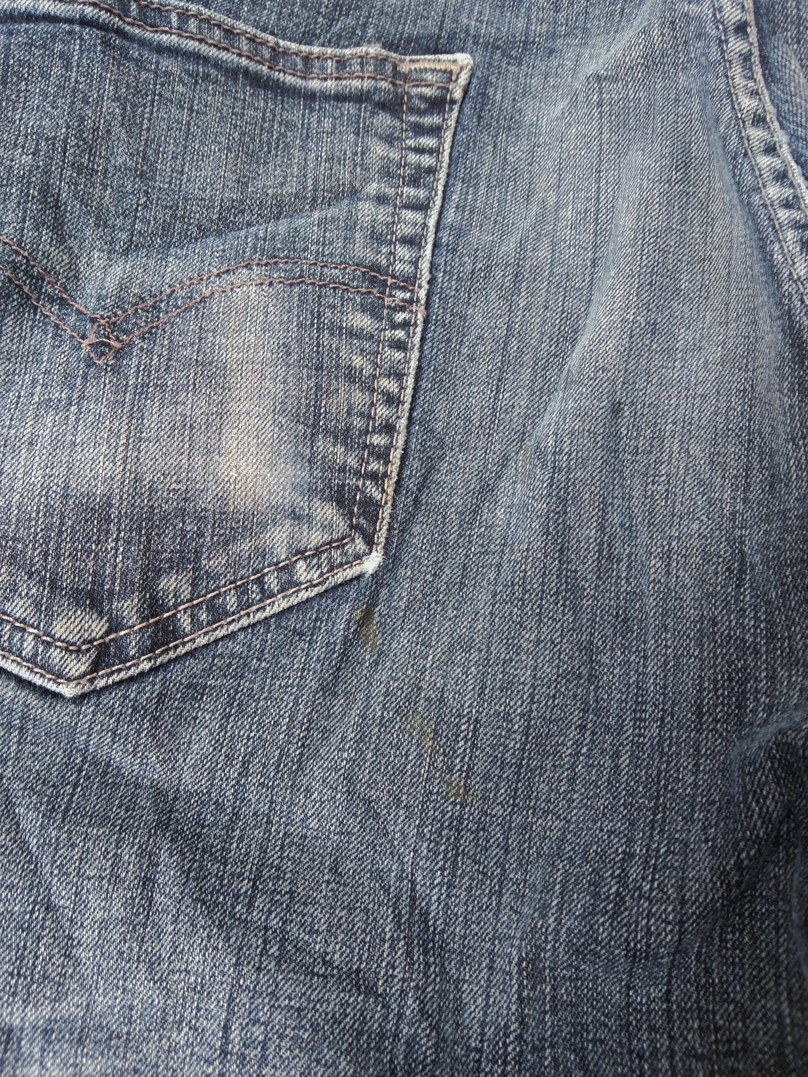 Jean × Levi's × Vintage Vintage Levis 505 Faded Blue Distressed Jeans 34x31 Size US 34 / EU 50 - 3 Thumbnail