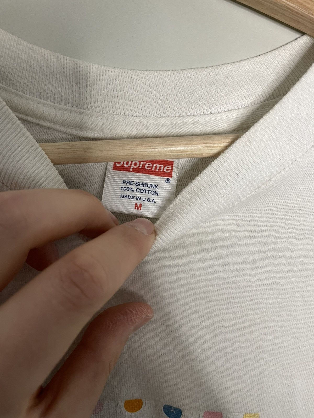 Supreme Damien Hirst Box Logo Tee Short Sleeve T Shirts