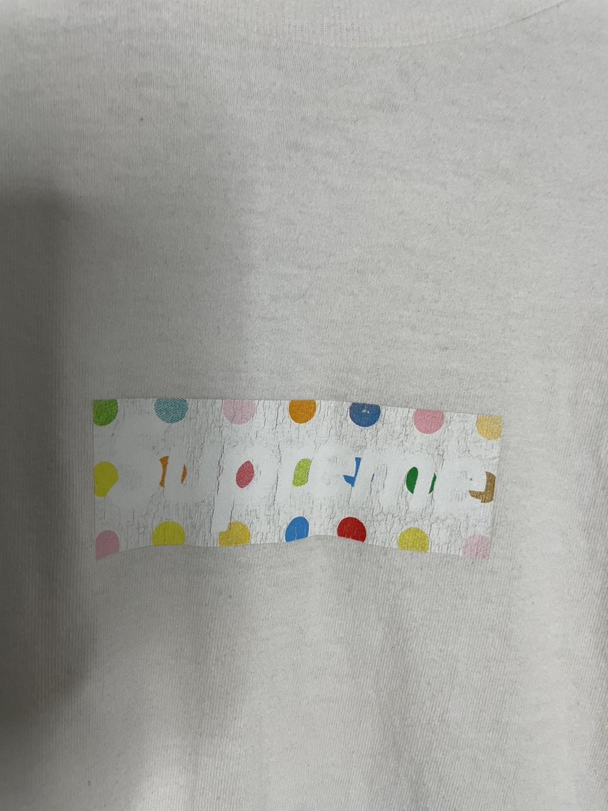 Supreme Damien Hirst Box Logo Tee Short Sleeve T Shirts