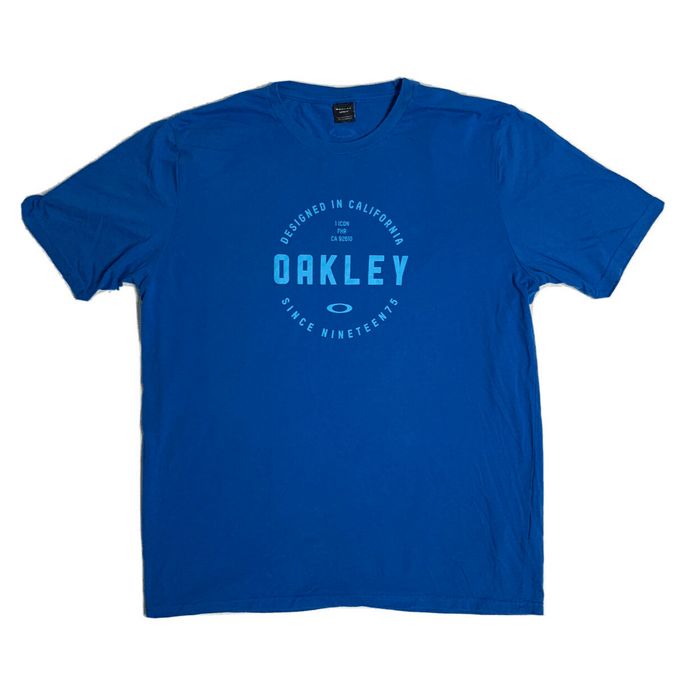 Oakley Oakley T-Shirt XL Men’s Blue VTG Y2K 00s Since 1975 | Grailed