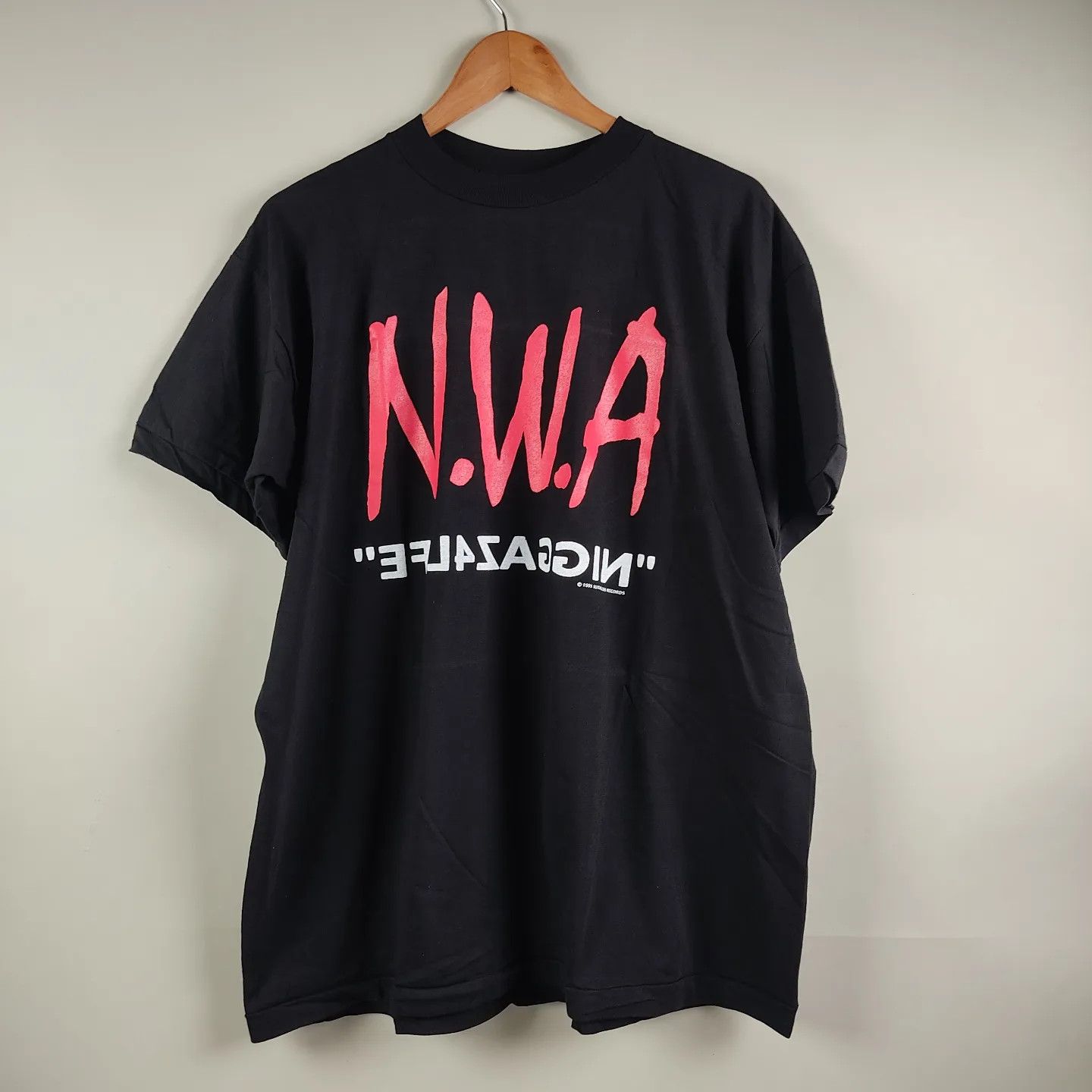 1991 N.W.A. NWA Niggaz4life real niggaz don't die