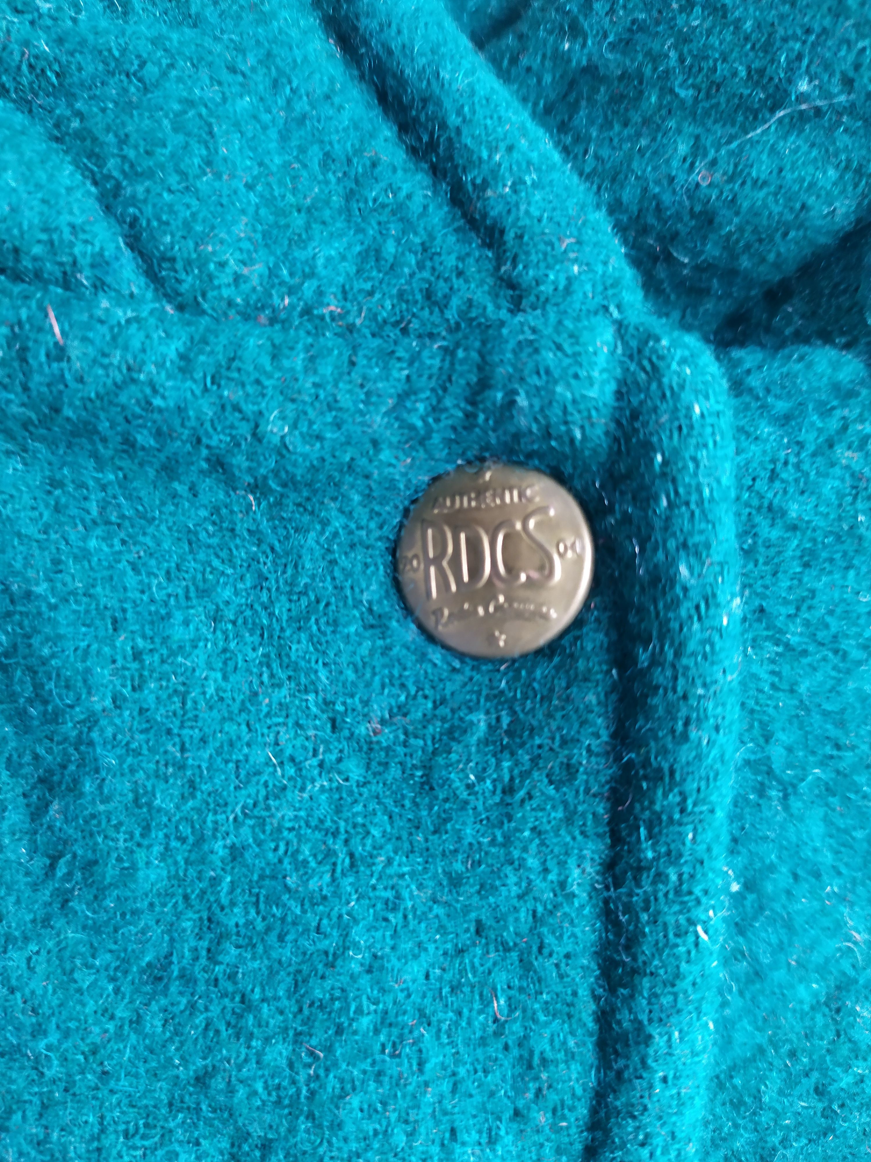 Vintage Vintage Rodeo Crowns Hoodie Cascmere Wool Green Jacket Size US M / EU 48-50 / 2 - 7 Thumbnail