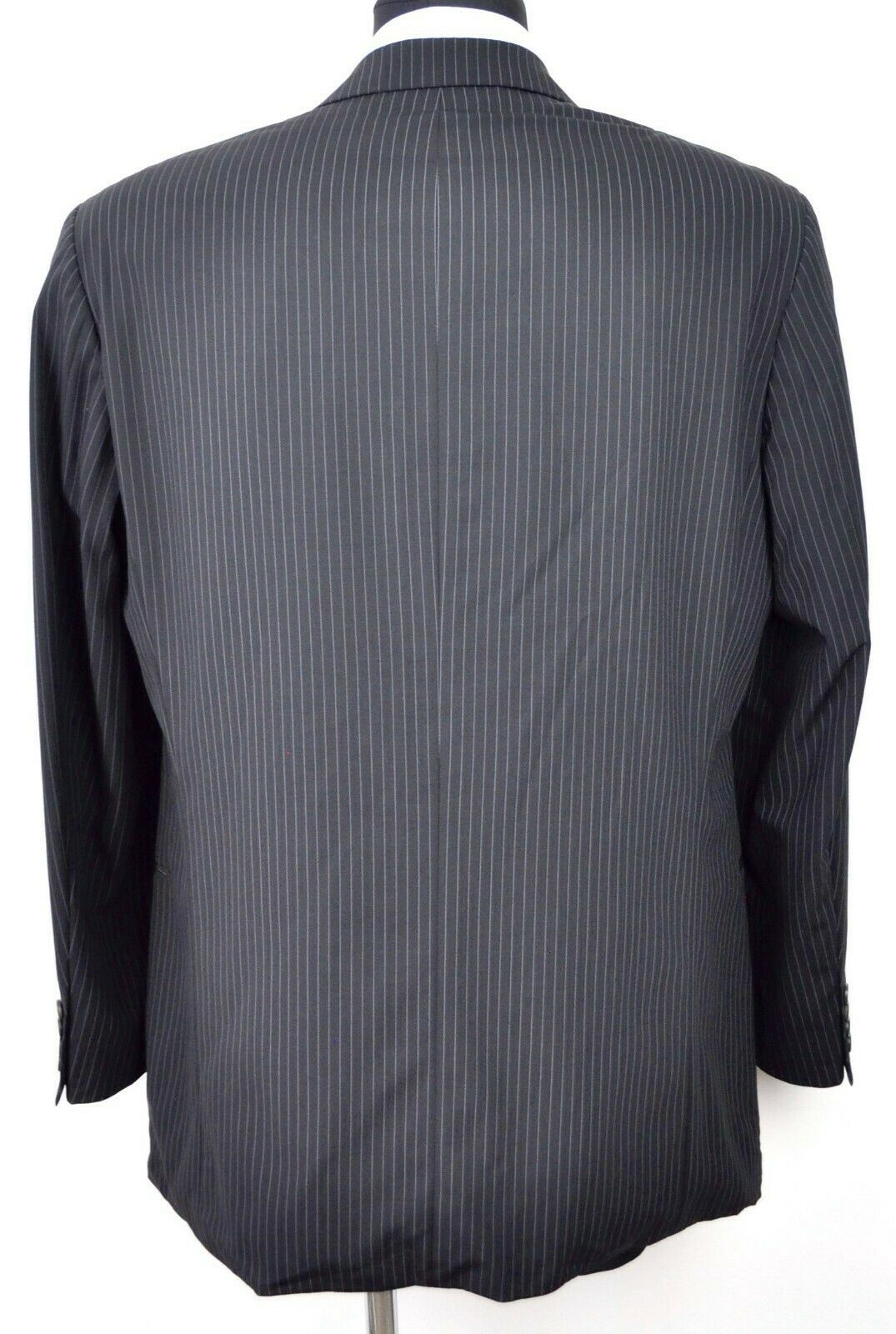 Hugo Boss HUGO BOSS Wool Blazer Pinstriped Suit Jacket Coat UK 42R Size 42R - 6 Thumbnail
