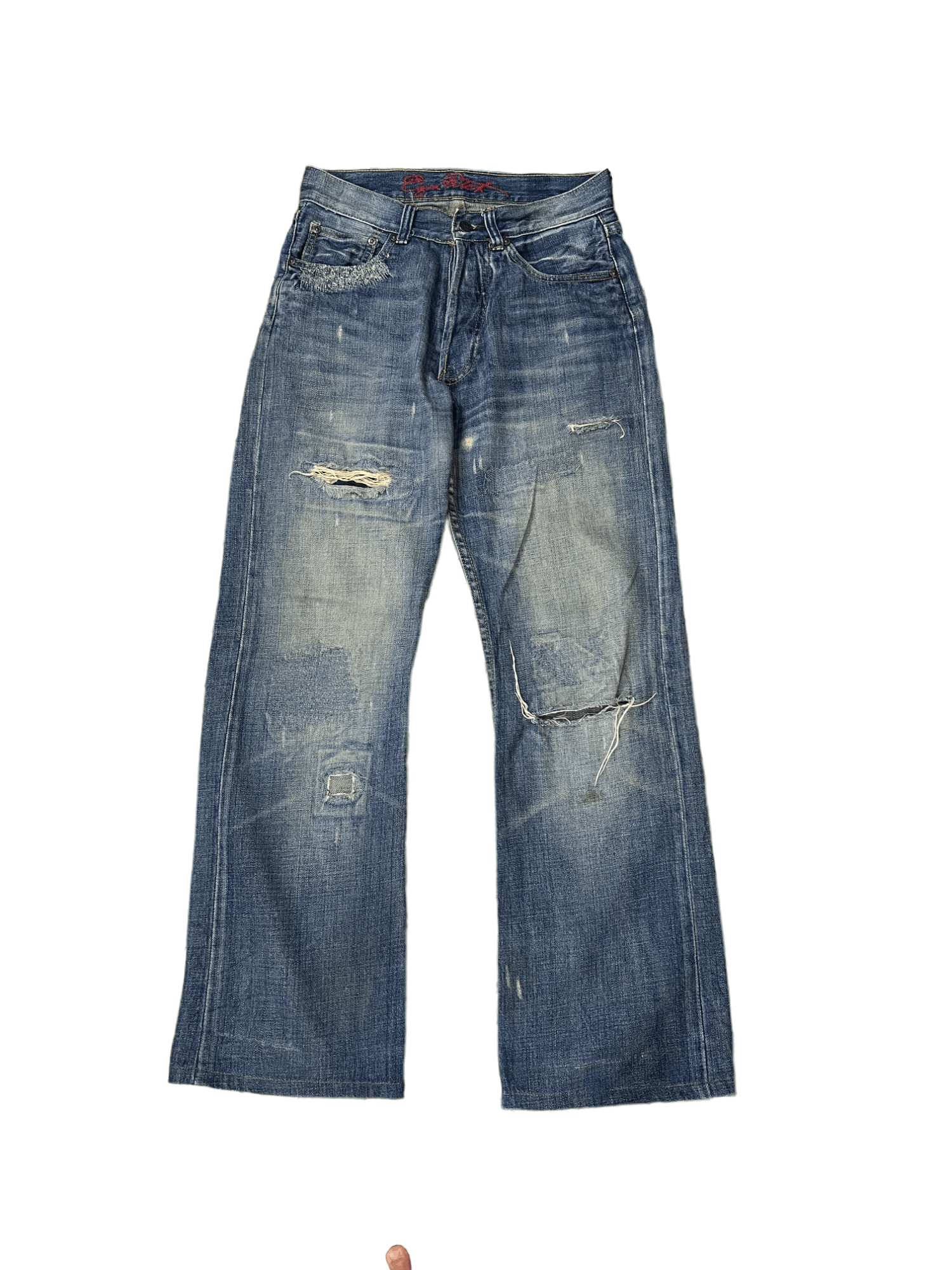 Japanese Brand EZRA FITCH DENIM JEANS BOOT CUT Size US 29 - 1 Thumbnail