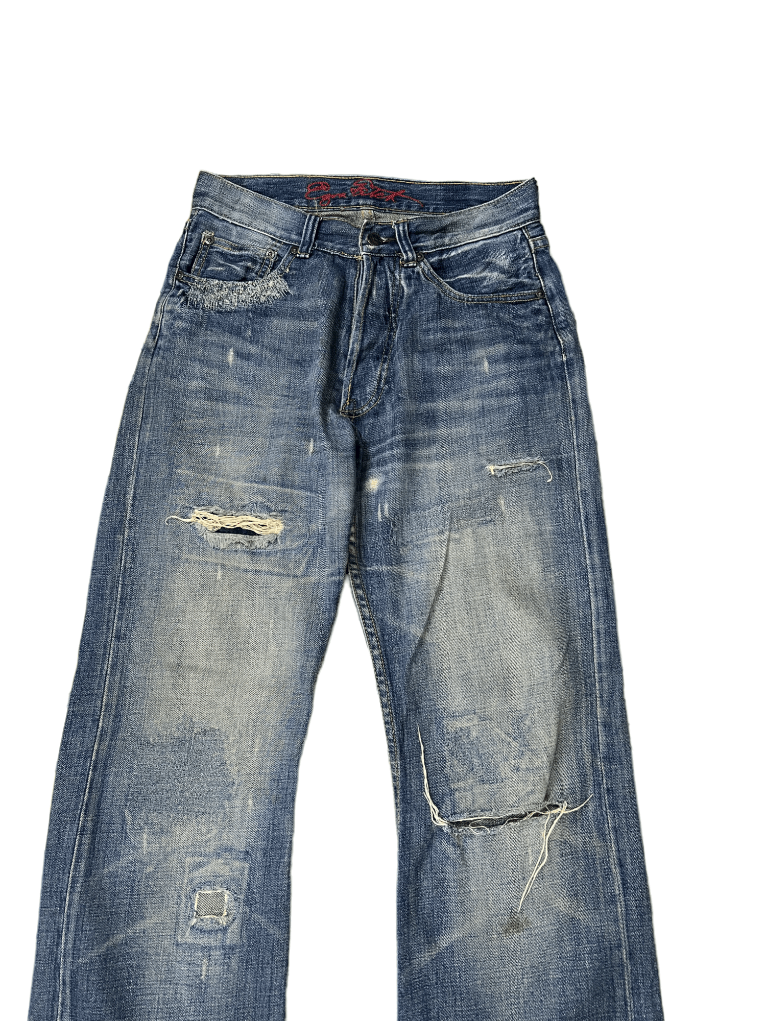 Japanese Brand EZRA FITCH DENIM JEANS BOOT CUT Size US 29 - 3 Thumbnail