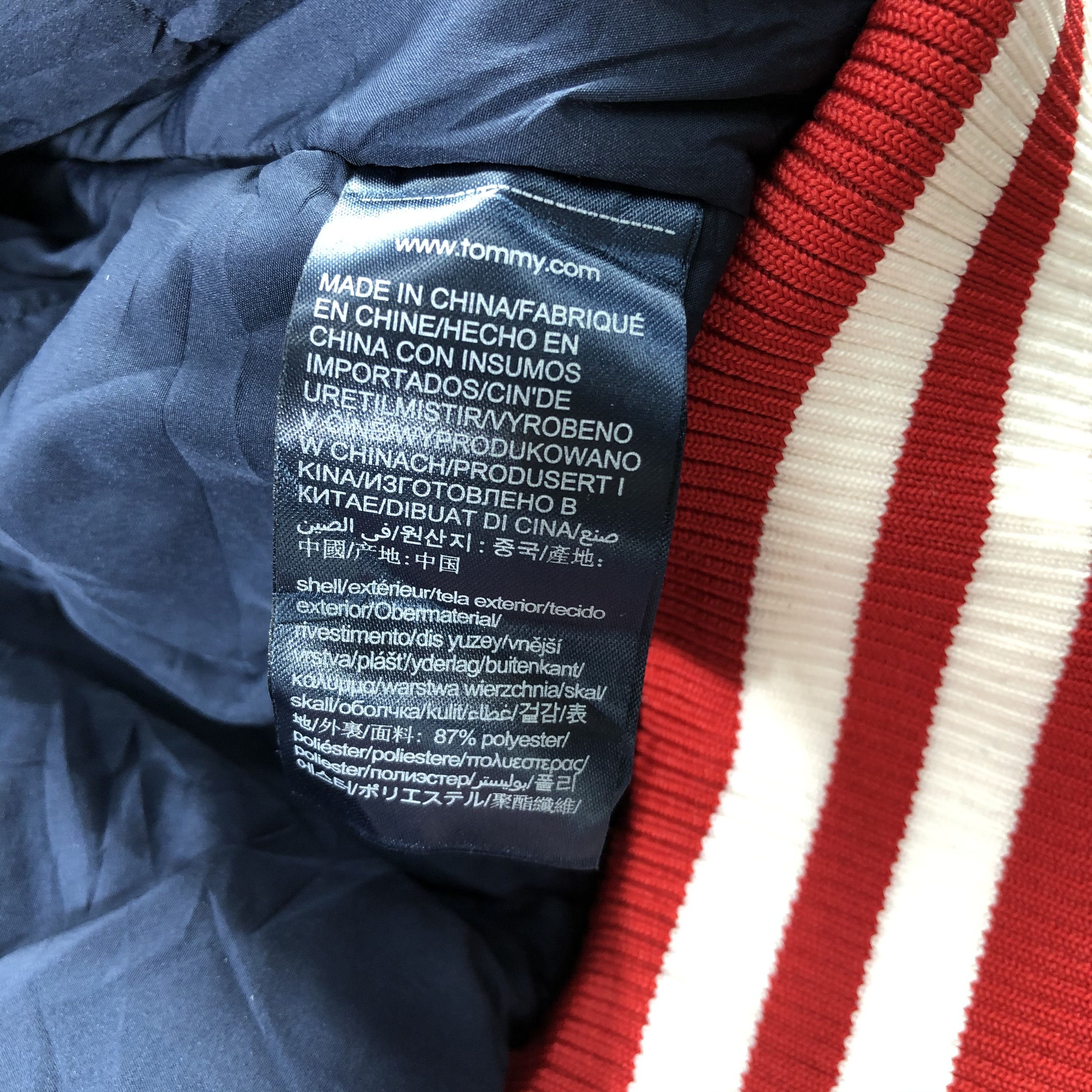 Tommy Hilfiger × Vintage Tommy Jeans Wool Varsity Jacket-M251 Size US M / EU 48-50 / 2 - 9 Thumbnail