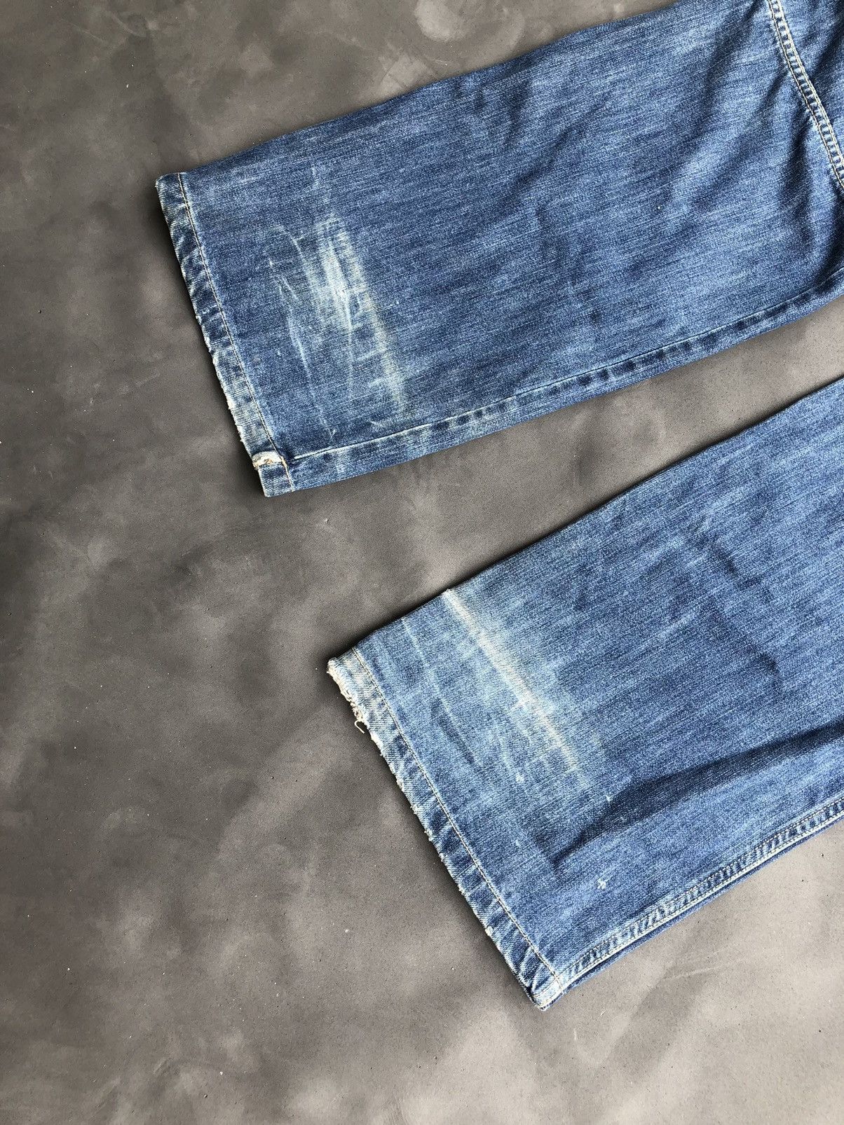Japanese Brand ZERO GRAVITY BONDAGE DENIM CYBER PANTS Size US 33 - 6 Thumbnail