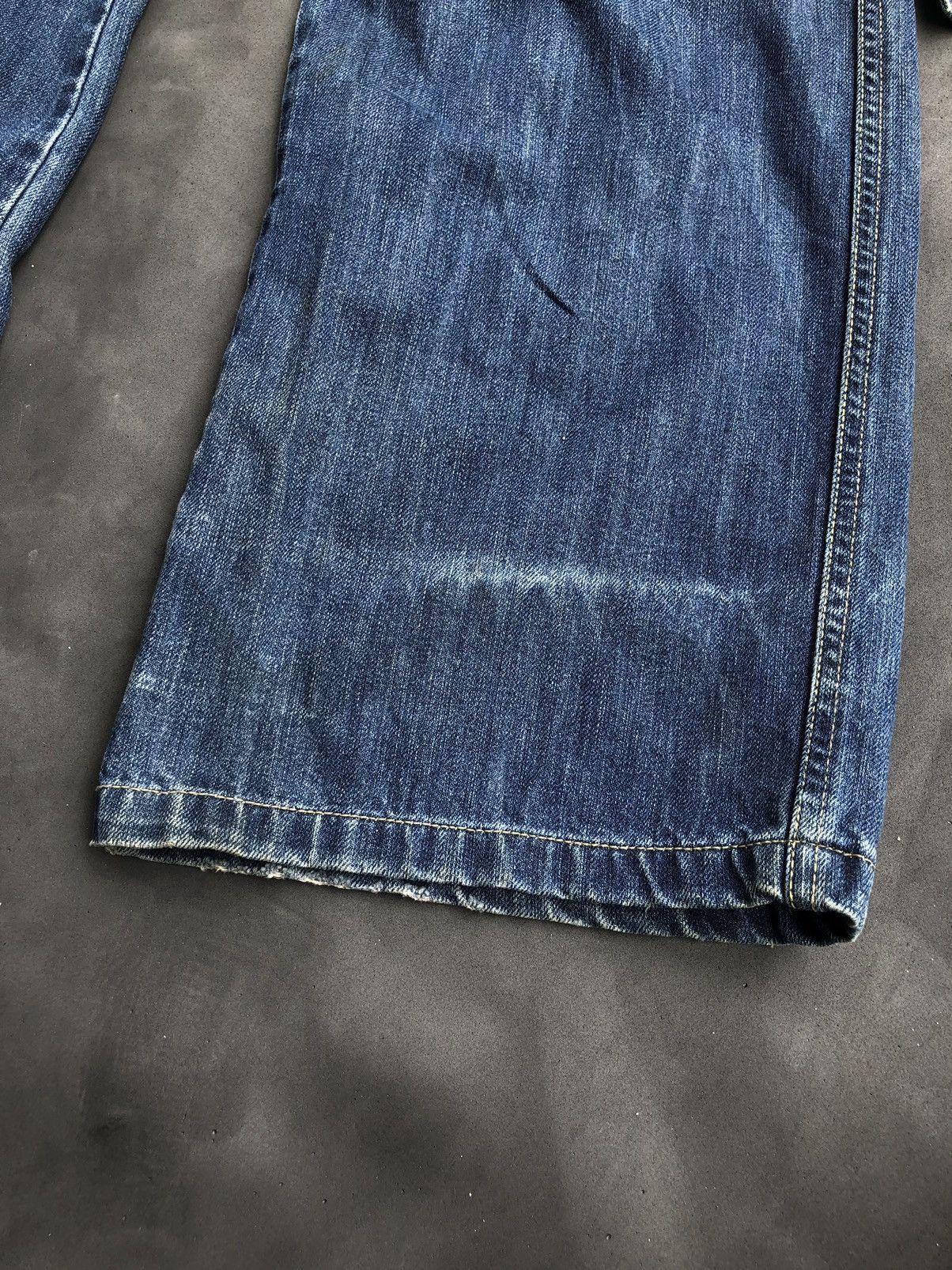 Japanese Brand ZERO GRAVITY BONDAGE DENIM CYBER PANTS Size US 33 - 7 Thumbnail