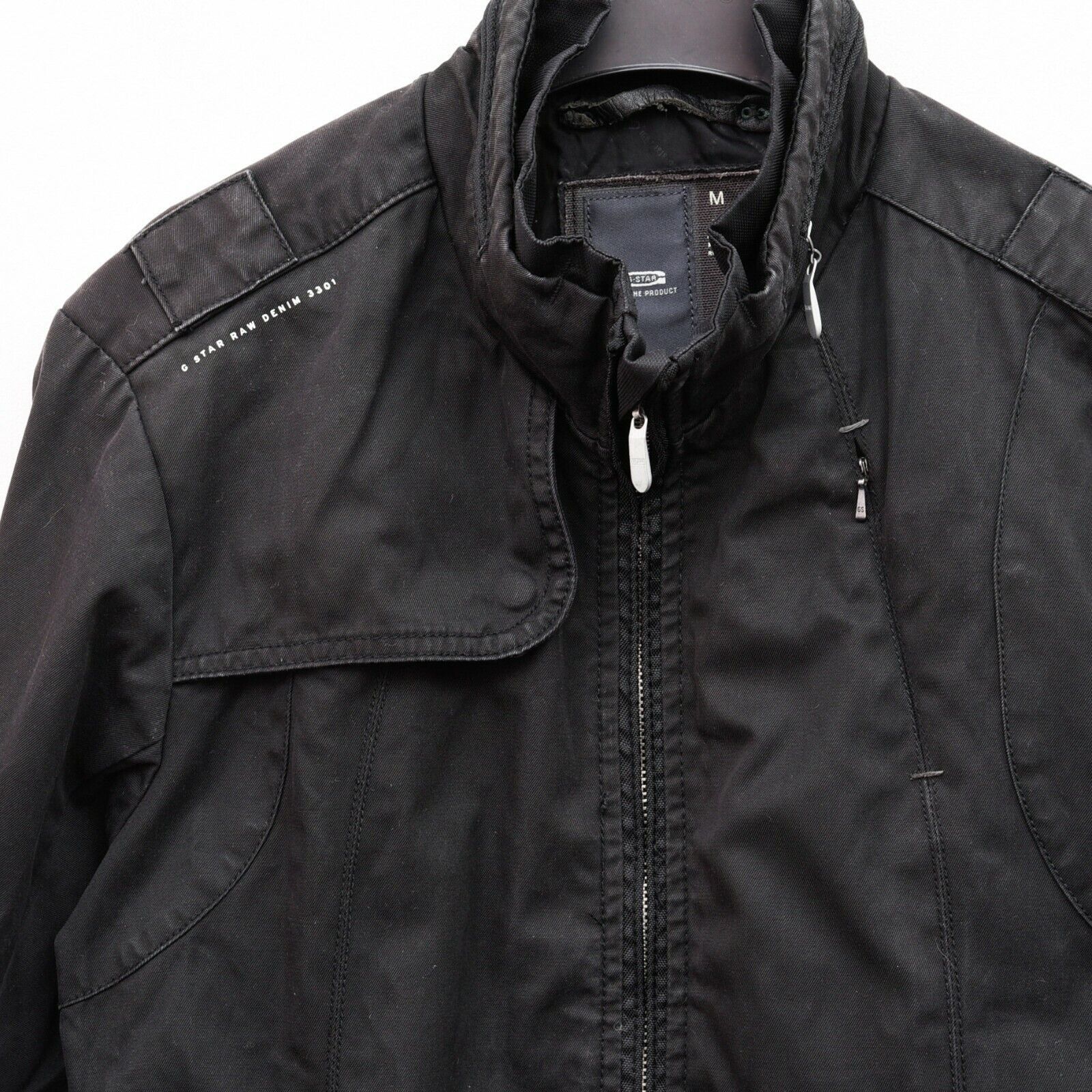 G-Star Denim NEW ROURKE Jacket EU 40 Women Casual Coat UK 12 Cotton Size M / US 6-8 / IT 42-44 - 3 Thumbnail