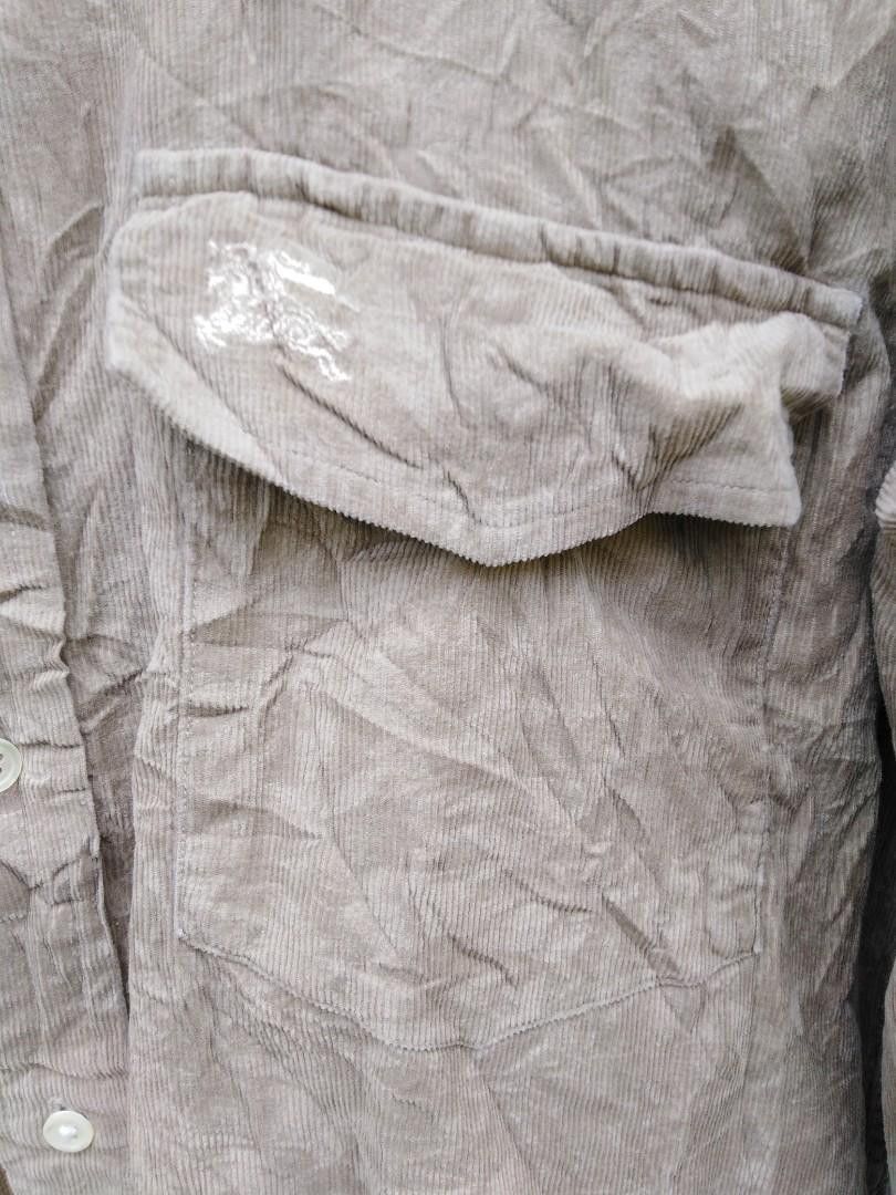 Burberry Burberrys Japan Corduroy Shirt AY Tag Size US M / EU 48-50 / 2 - 3 Thumbnail