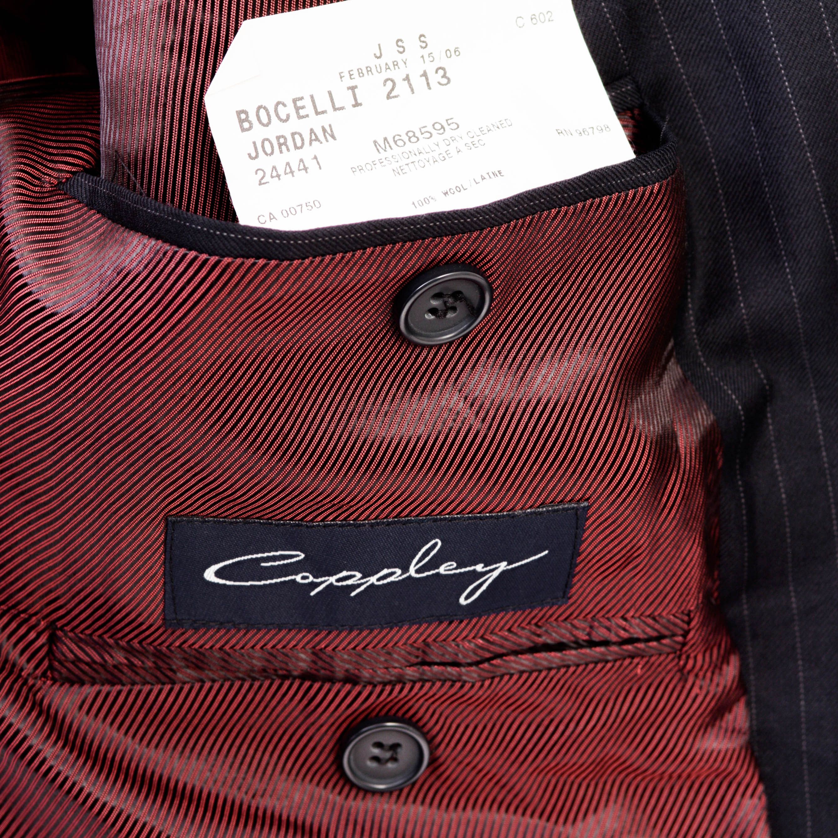 Coppley COPPLEY Bespoke UK 40 US Blazer EU 50 Suit Jacket Coat M Size 40R - 8 Thumbnail