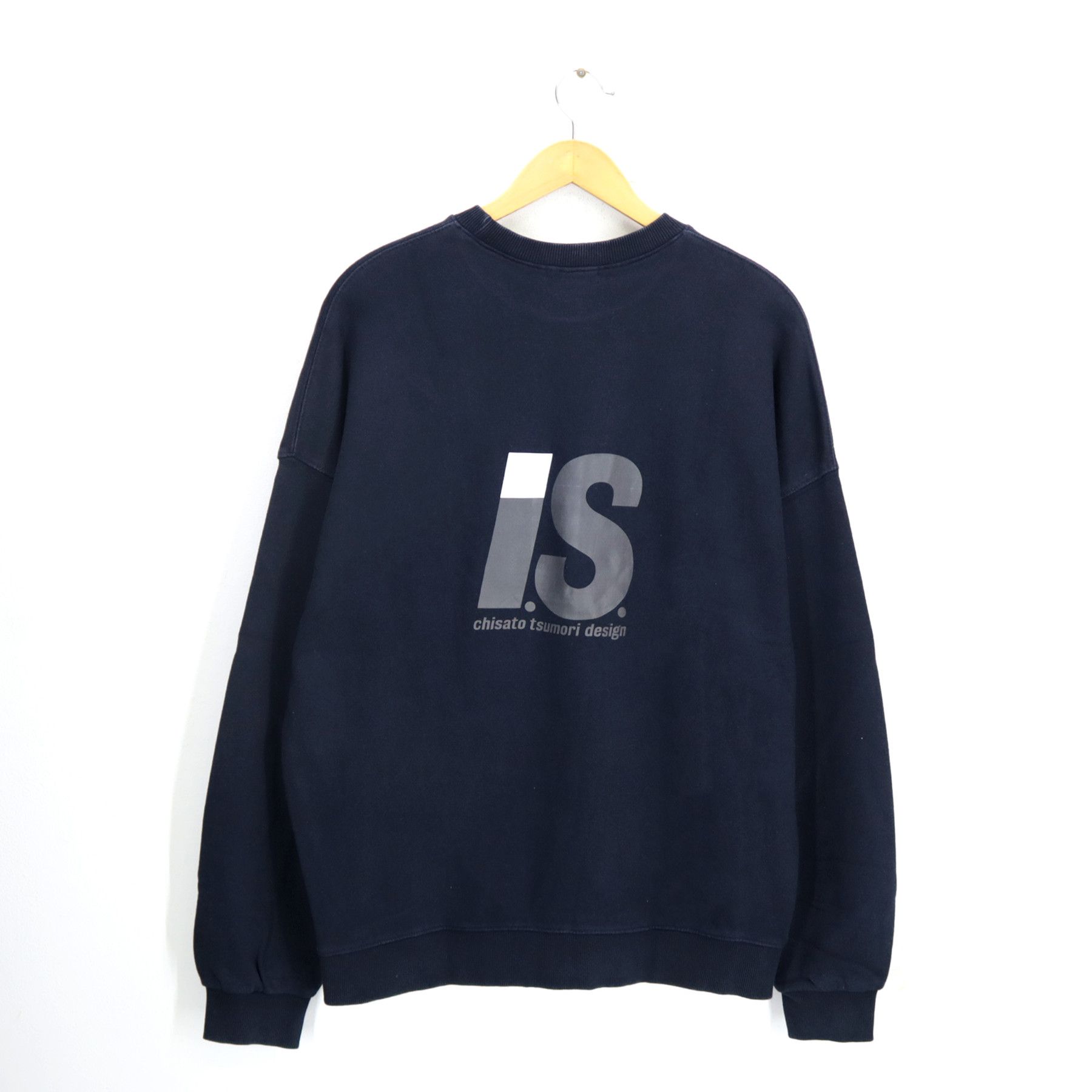 Big IS Logo Sweatshirt Crewneck Pullover Jumper