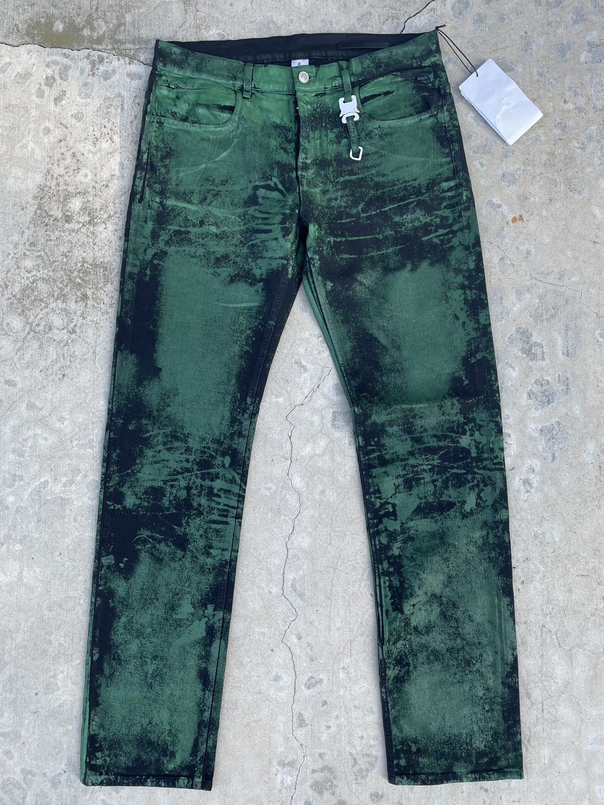 1017 ALYX 9SM × Alyx 1017 ALYX 9SM Five Pocket Cotton Blend Green 