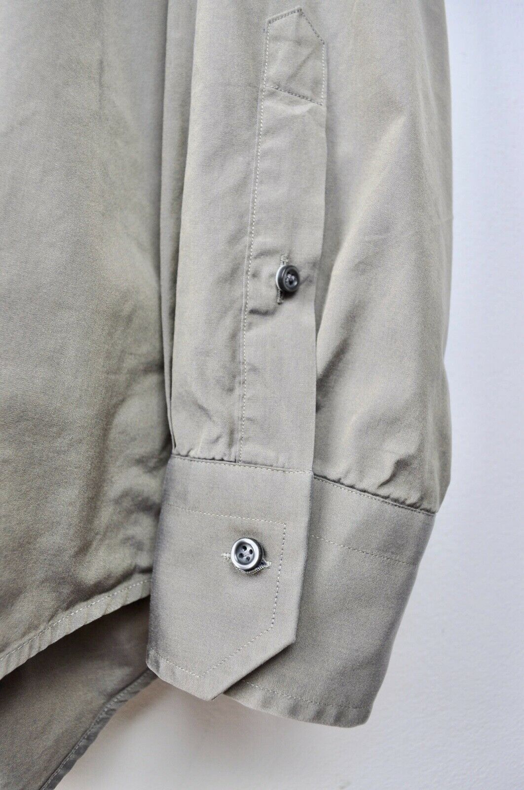 Hugo Boss HUGO BOSS Shirt 17" Grey Office Long Sleeve Top size 43 Size US S / EU 44-46 / 1 - 3 Thumbnail