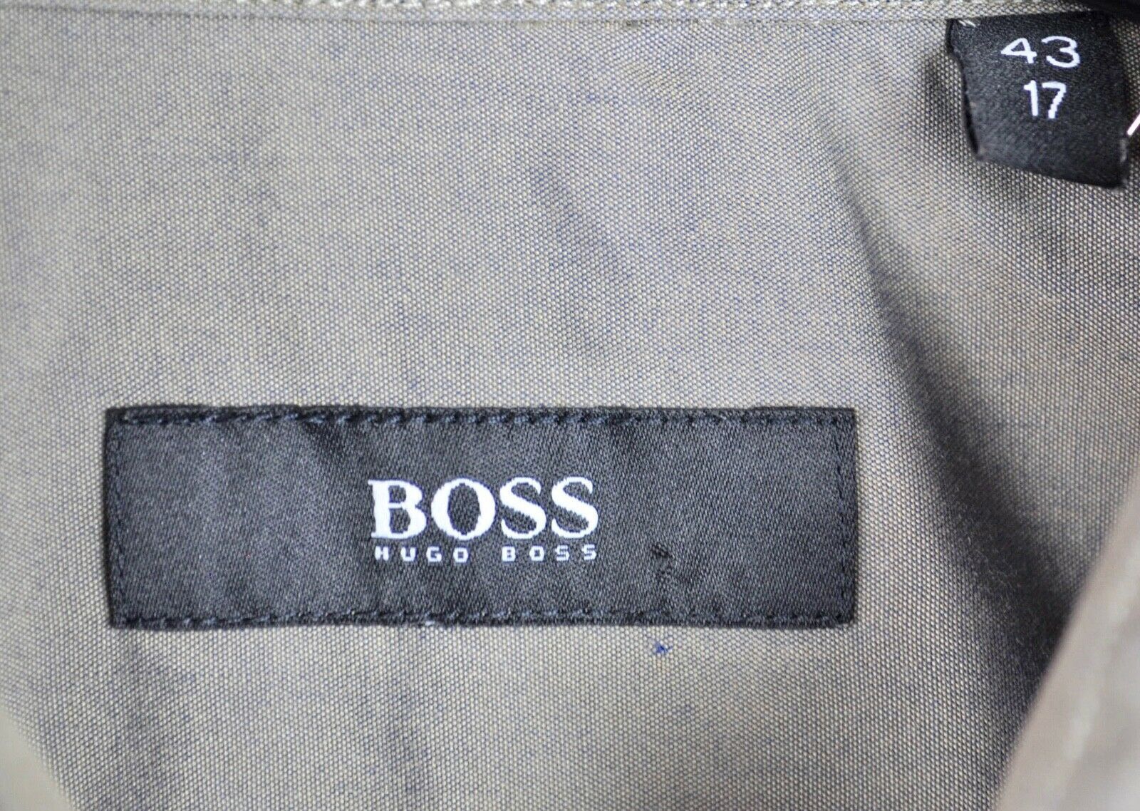 Hugo Boss HUGO BOSS Shirt 17" Grey Office Long Sleeve Top size 43 Size US S / EU 44-46 / 1 - 9 Thumbnail