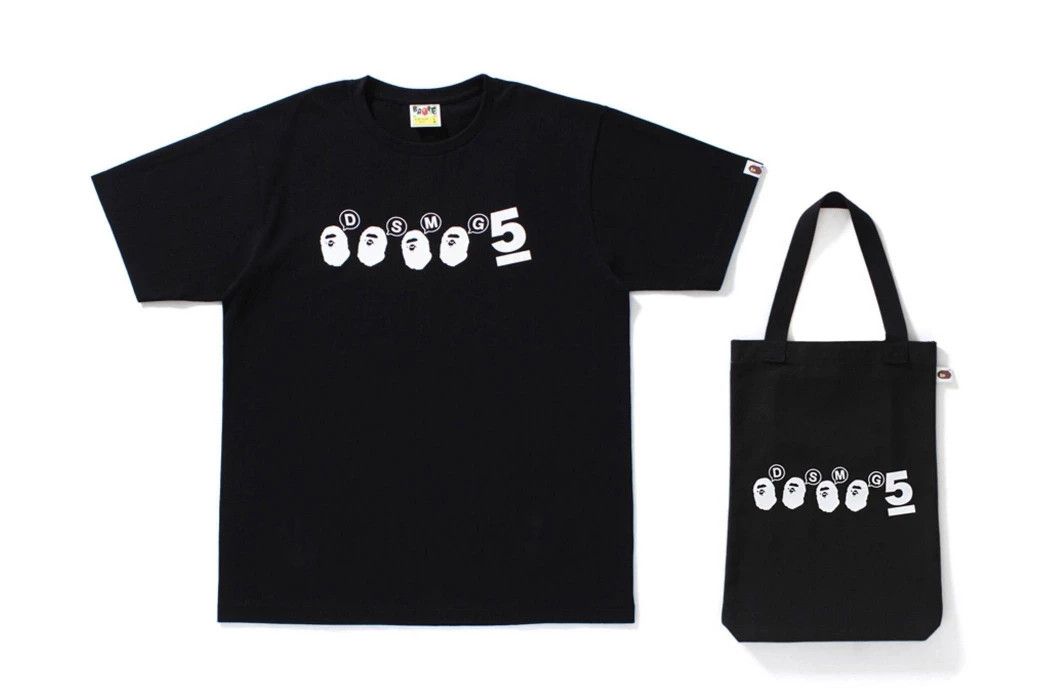 Bape × Dover Street Market Bape x Dover Street Market Ginza 5th Tee & Bag Size US XL / EU 56 / 4 - 1 Preview