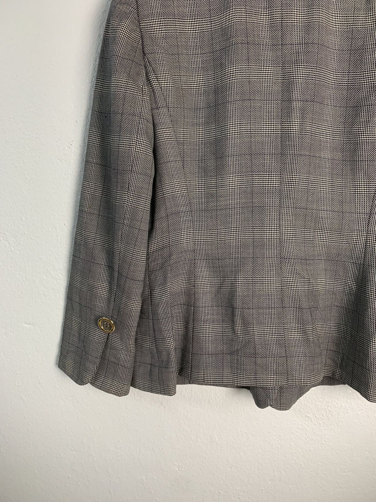 Christian Dior Monsieur Dior Mademoiselle Plaid Jacket Size L / US 10 / IT 46 - 9 Thumbnail