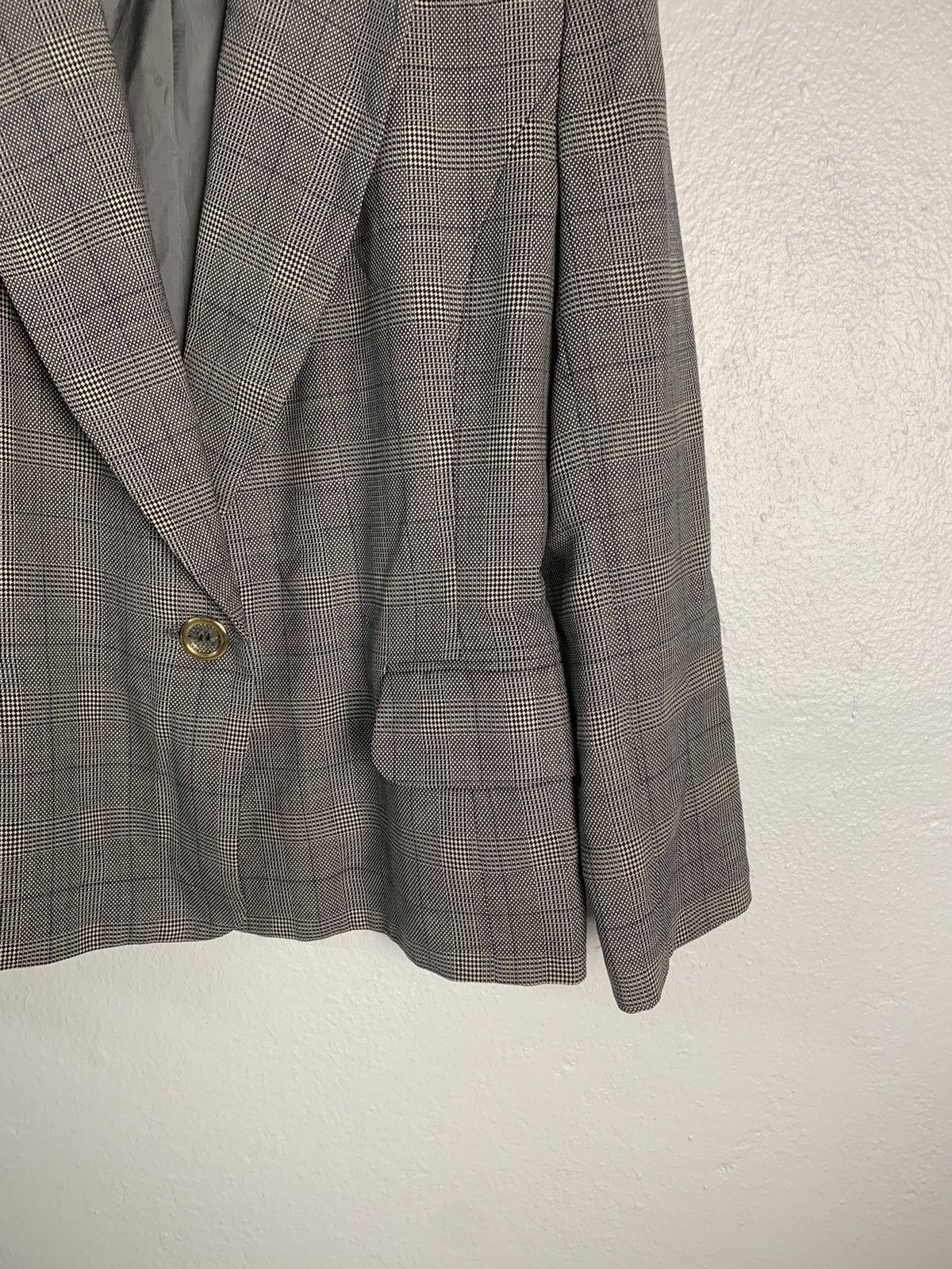 Christian Dior Monsieur Dior Mademoiselle Plaid Jacket Size L / US 10 / IT 46 - 2 Thumbnail