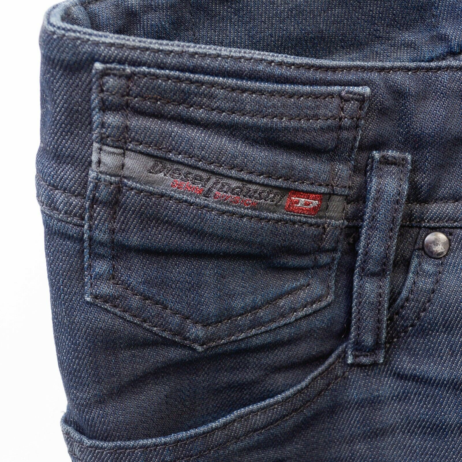 Diesel Matic W29 L32 Slim Tapere Low Waist Stretch Jeans Pants Size 29" - 3 Thumbnail