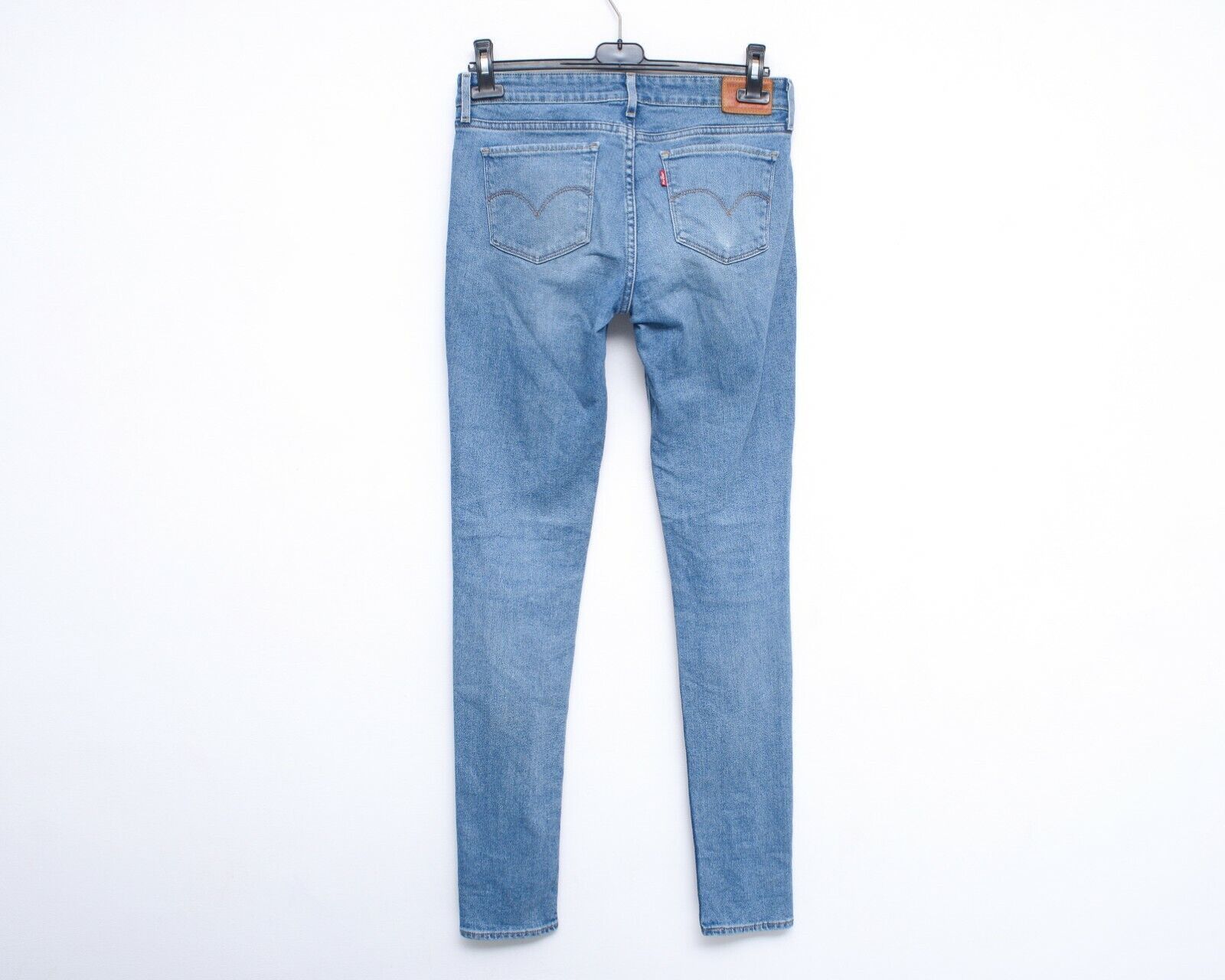 Levi's 711 Skinny Women's W27L34 Mid Rise Jeans Trousers Slim Pants Size 27" / US 4 / IT 40 - 4 Thumbnail