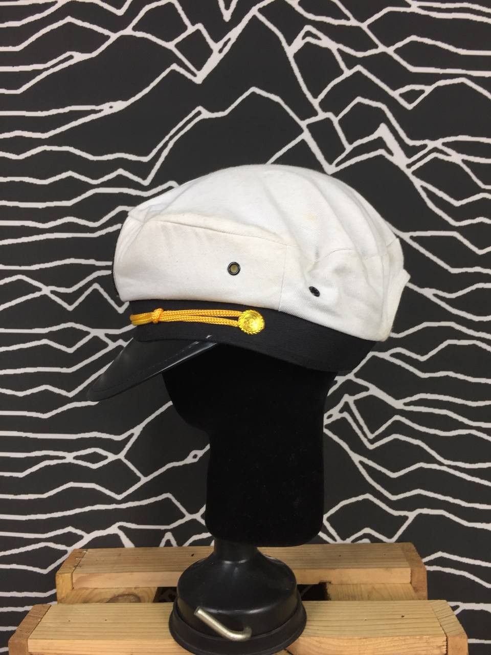Band Tees VTG Captain Sailor Hat As Worn By Madonna Cap Size ONE SIZE - 4 Thumbnail