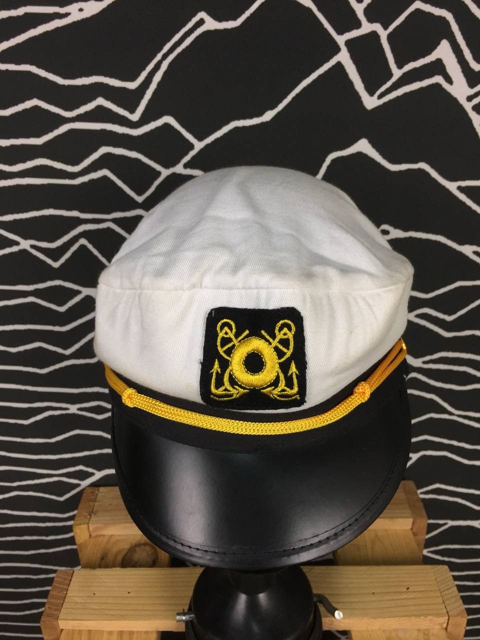 Band Tees VTG Captain Sailor Hat As Worn By Madonna Cap Size ONE SIZE - 2 Thumbnail
