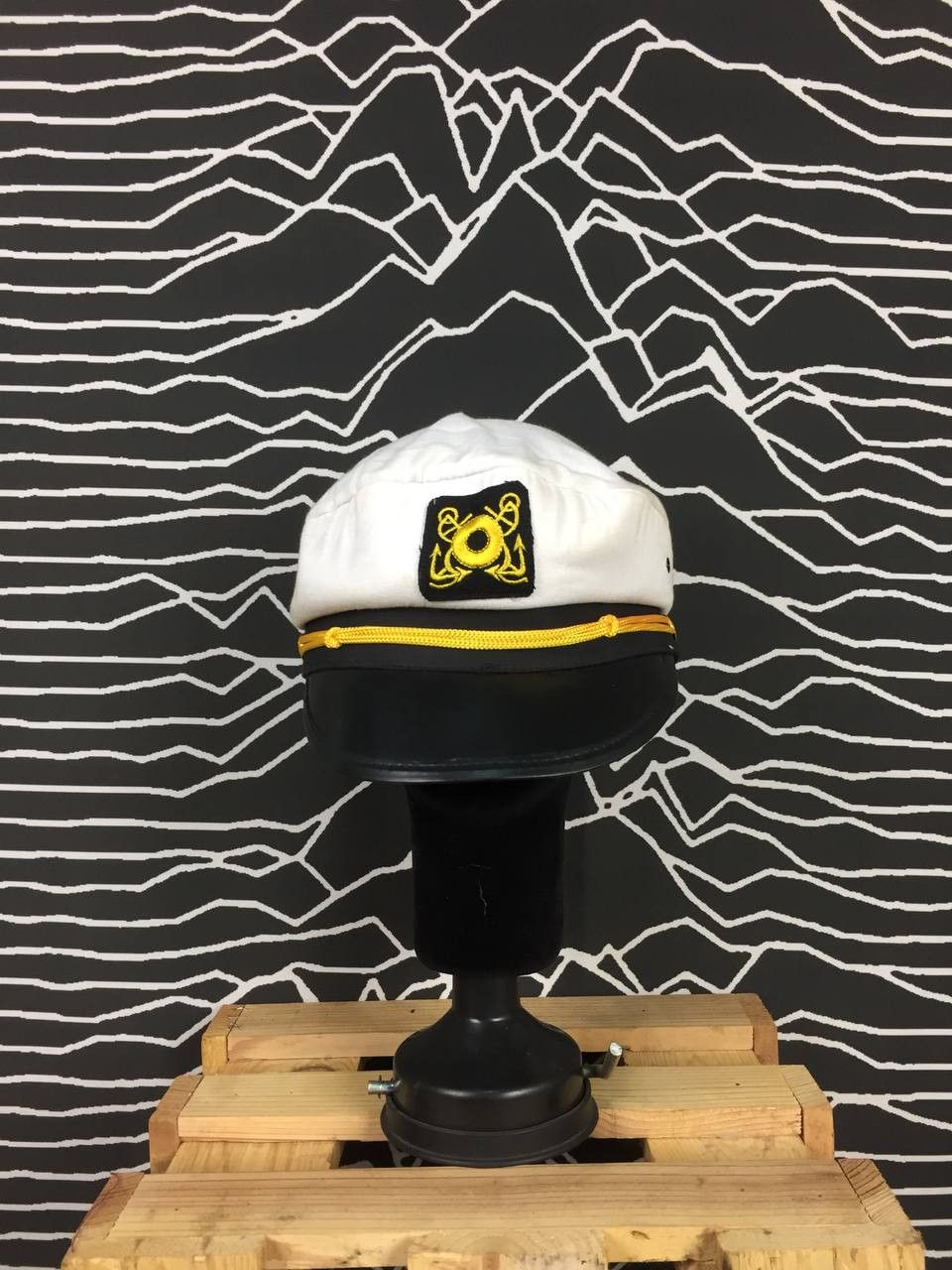 Band Tees VTG Captain Sailor Hat As Worn By Madonna Cap Size ONE SIZE - 1 Thumbnail