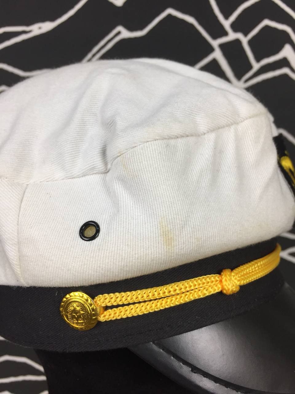 Band Tees VTG Captain Sailor Hat As Worn By Madonna Cap Size ONE SIZE - 7 Thumbnail